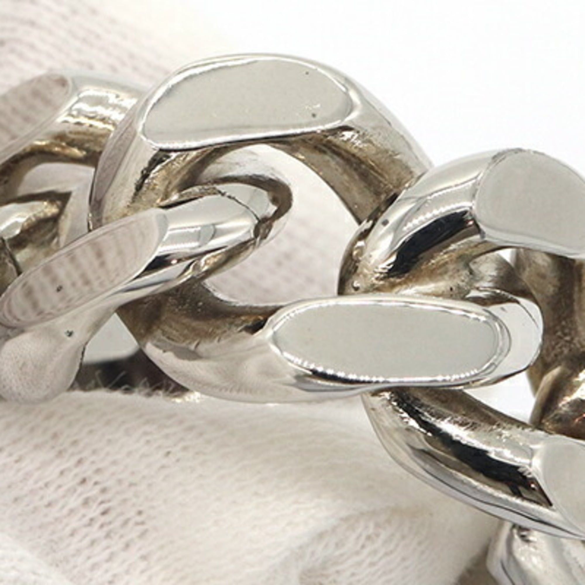 Hermes Hermes Scarf Ring, Silver Metal Clip, Stole, Shawl, Women's HERMES Size ONE SIZE - 4 Thumbnail