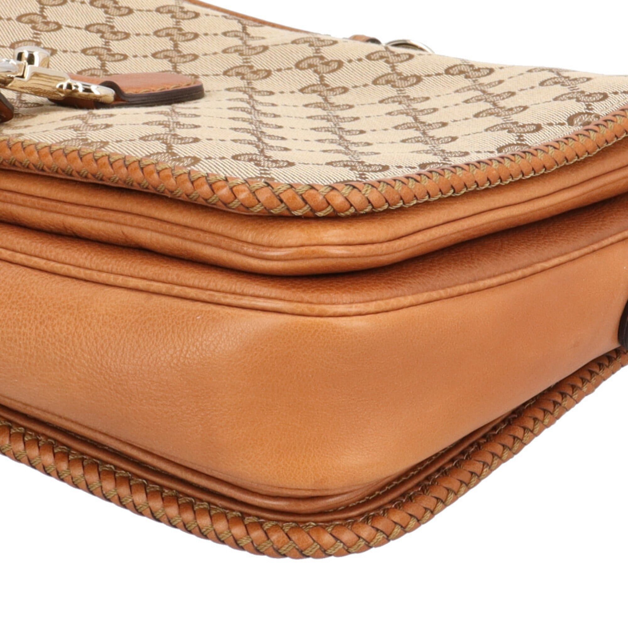 Gucci Gucci Marrakech Shoulder Bag, GG Canvas 257024, Beige, Women's, GUCCI Size ONE SIZE - 9 Thumbnail