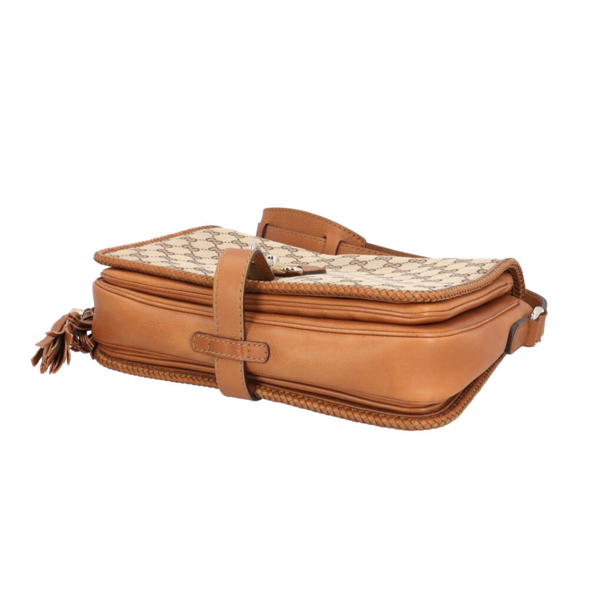 Gucci Gucci Marrakech Shoulder Bag, GG Canvas 257024, Beige, Women's, GUCCI Size ONE SIZE - 5 Thumbnail
