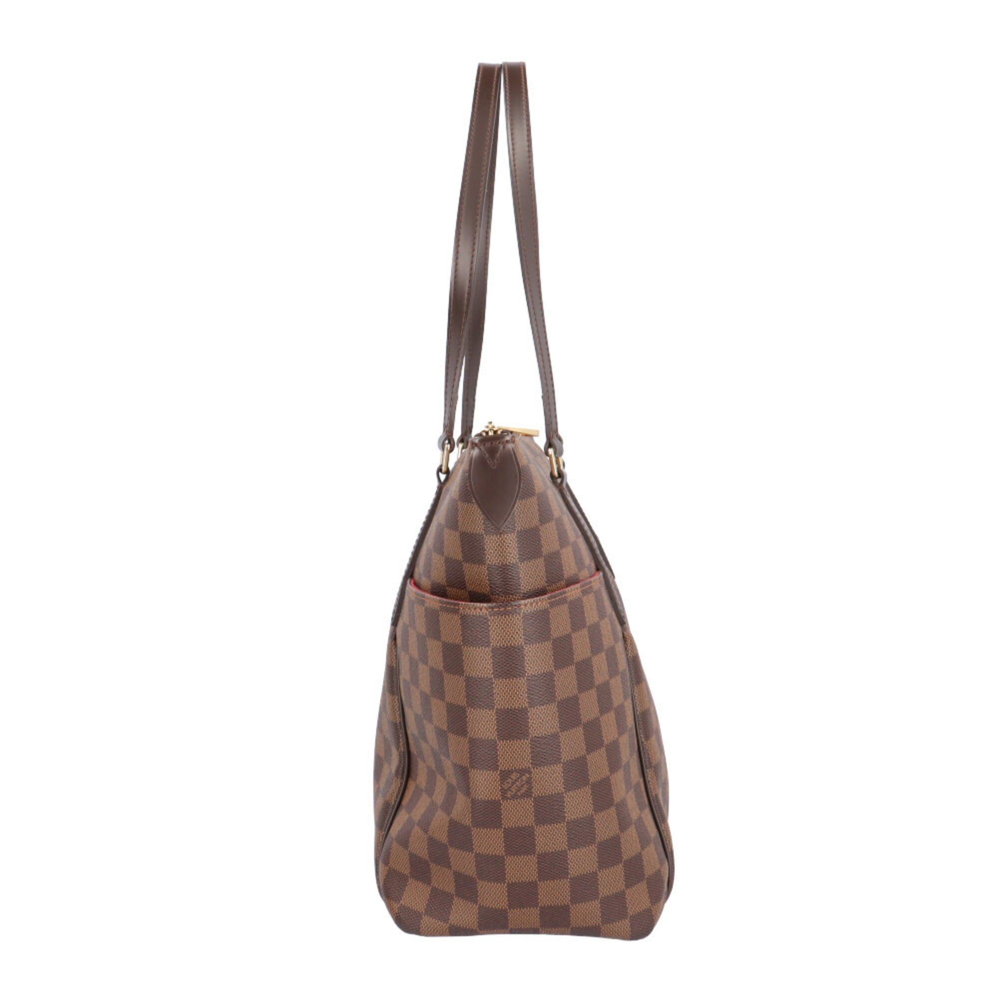 Louis Vuitton Louis Vuitton Totally MM Damier Tote Bag, Canvas N41281 Brown, Women's LOUIS VUITTON Size ONE SIZE - 4 Thumbnail