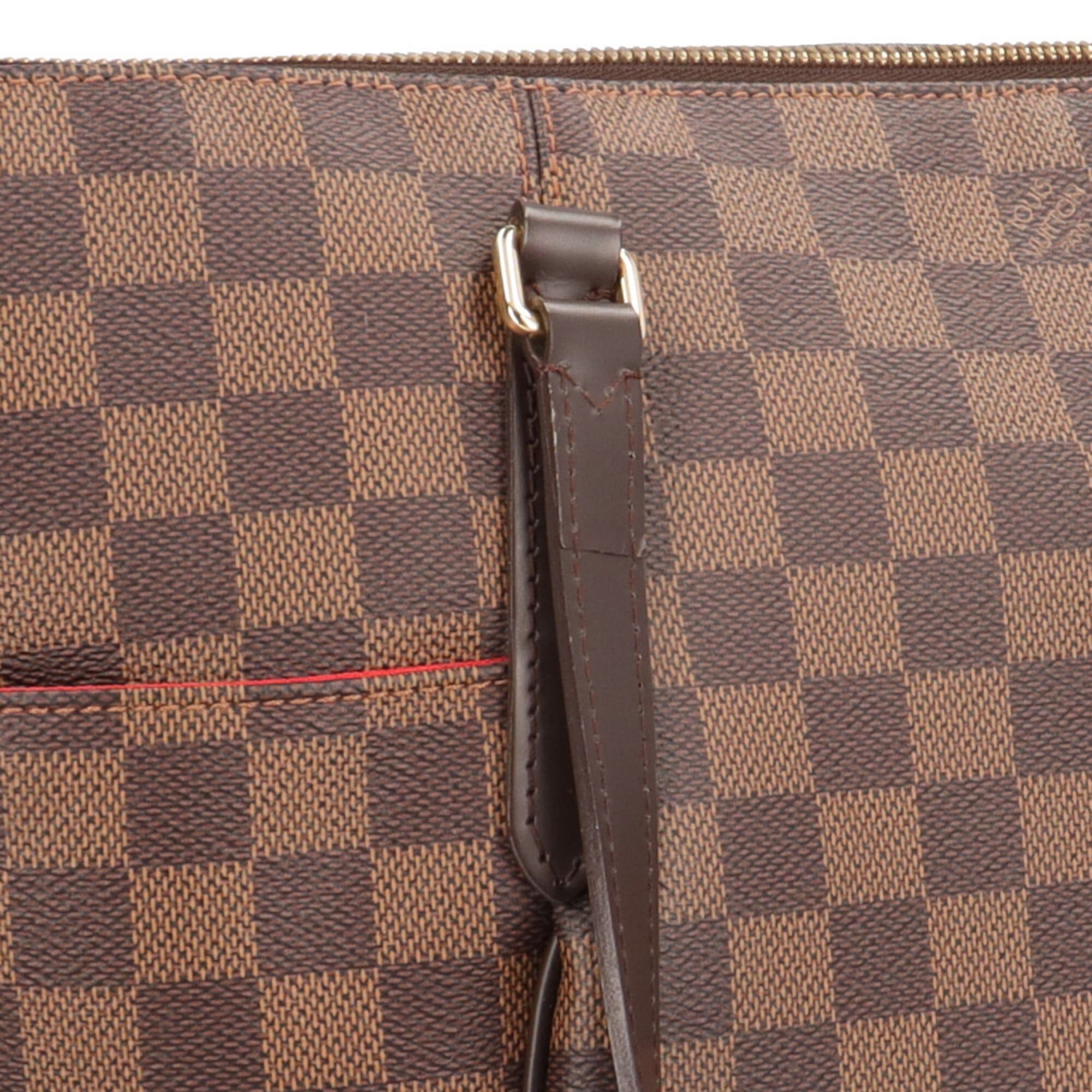 Louis Vuitton Louis Vuitton Totally MM Damier Tote Bag, Canvas N41281 Brown, Women's LOUIS VUITTON Size ONE SIZE - 11 Thumbnail