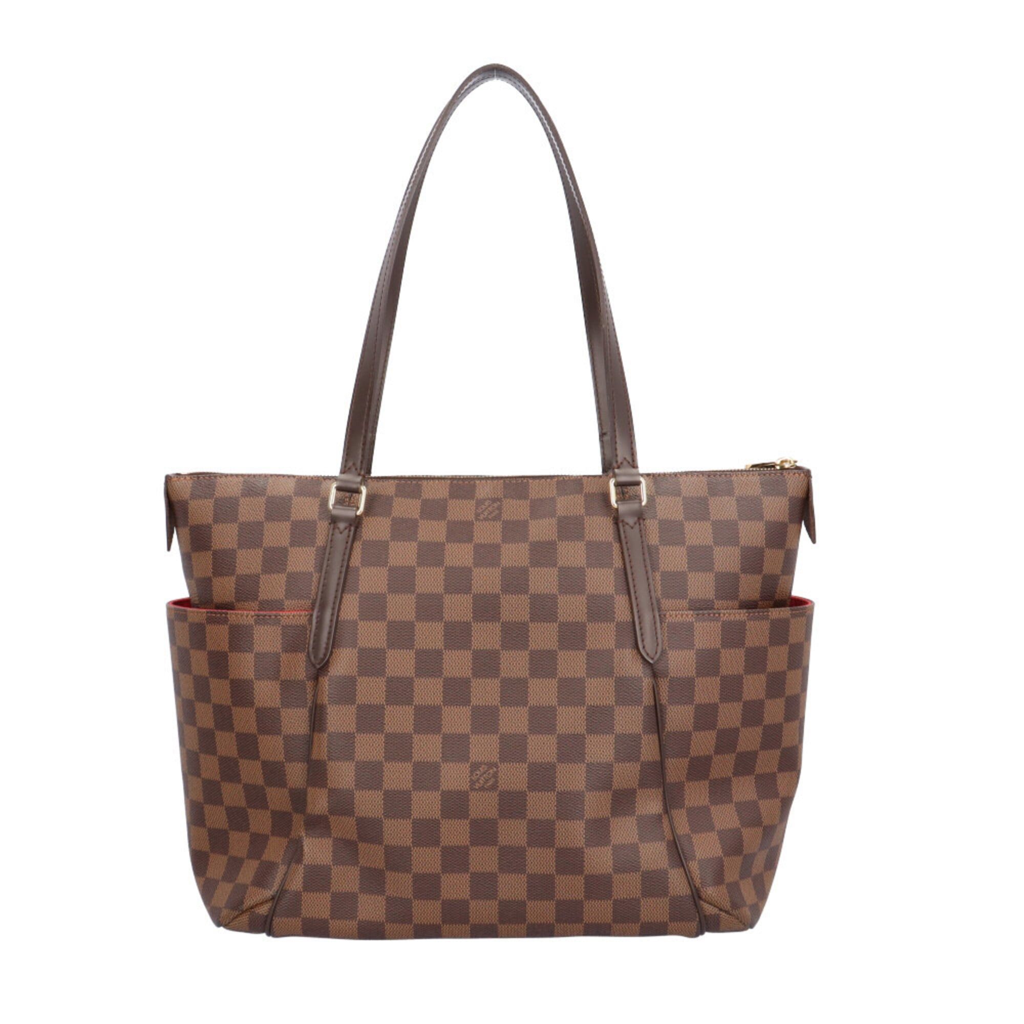 Louis Vuitton Louis Vuitton Totally MM Damier Tote Bag, Canvas N41281 Brown, Women's LOUIS VUITTON Size ONE SIZE - 3 Thumbnail