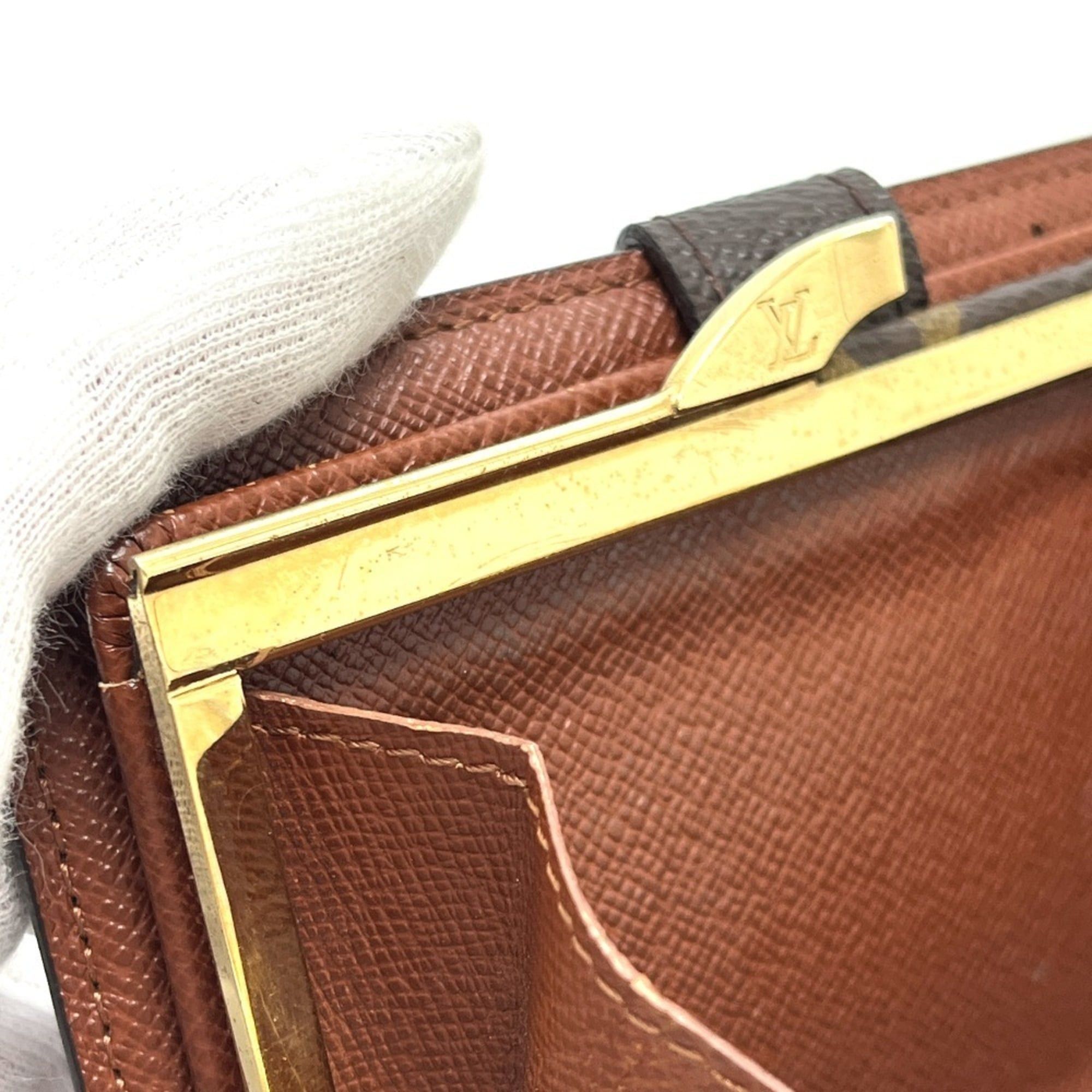 Louis Vuitton LOUIS VUITTON M61663 Monogram Portemonnaie Billet Viennois Wallet, Folding Bi-fold Canvas, Women's, Brown Size ONE SIZE - 11 Thumbnail
