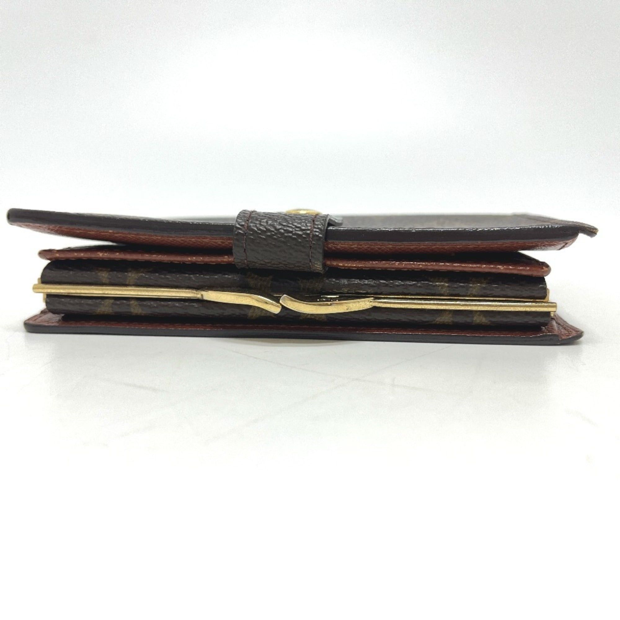 Louis Vuitton LOUIS VUITTON M61663 Monogram Portemonnaie Billet Viennois Wallet, Folding Bi-fold Canvas, Women's, Brown Size ONE SIZE - 4 Thumbnail