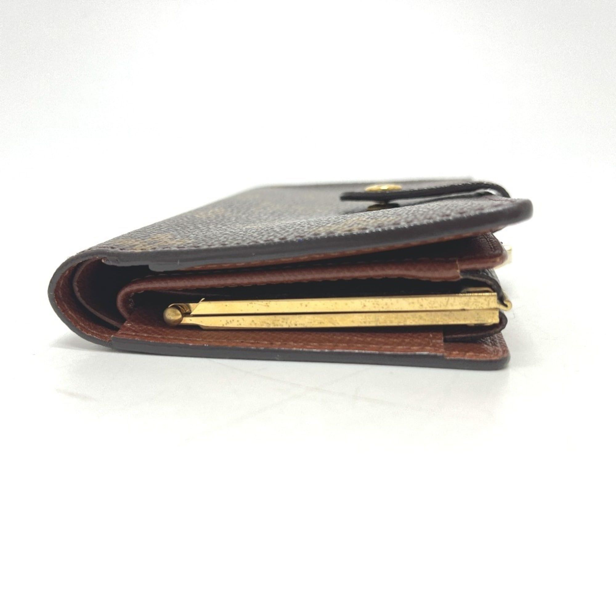 Louis Vuitton LOUIS VUITTON M61663 Monogram Portemonnaie Billet Viennois Wallet, Folding Bi-fold Canvas, Women's, Brown Size ONE SIZE - 3 Thumbnail