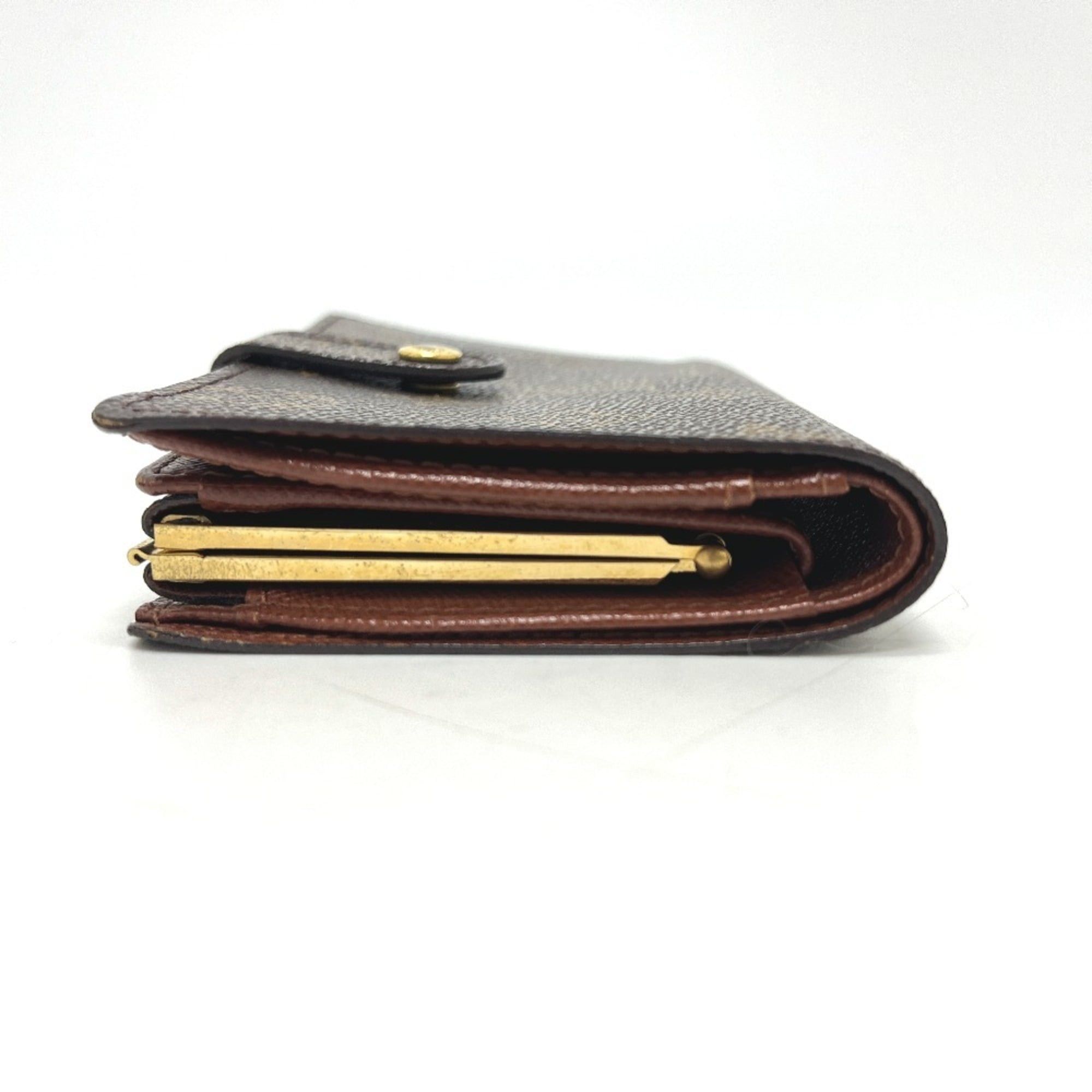 Louis Vuitton LOUIS VUITTON M61663 Monogram Portemonnaie Billet Viennois Wallet, Folding Bi-fold Canvas, Women's, Brown Size ONE SIZE - 5 Thumbnail