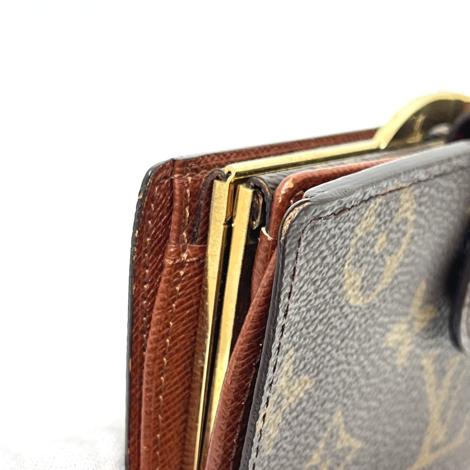 Louis Vuitton LOUIS VUITTON M61663 Monogram Portemonnaie Billet Viennois Wallet, Folding Bi-fold Canvas, Women's, Brown Size ONE SIZE - 15 Thumbnail