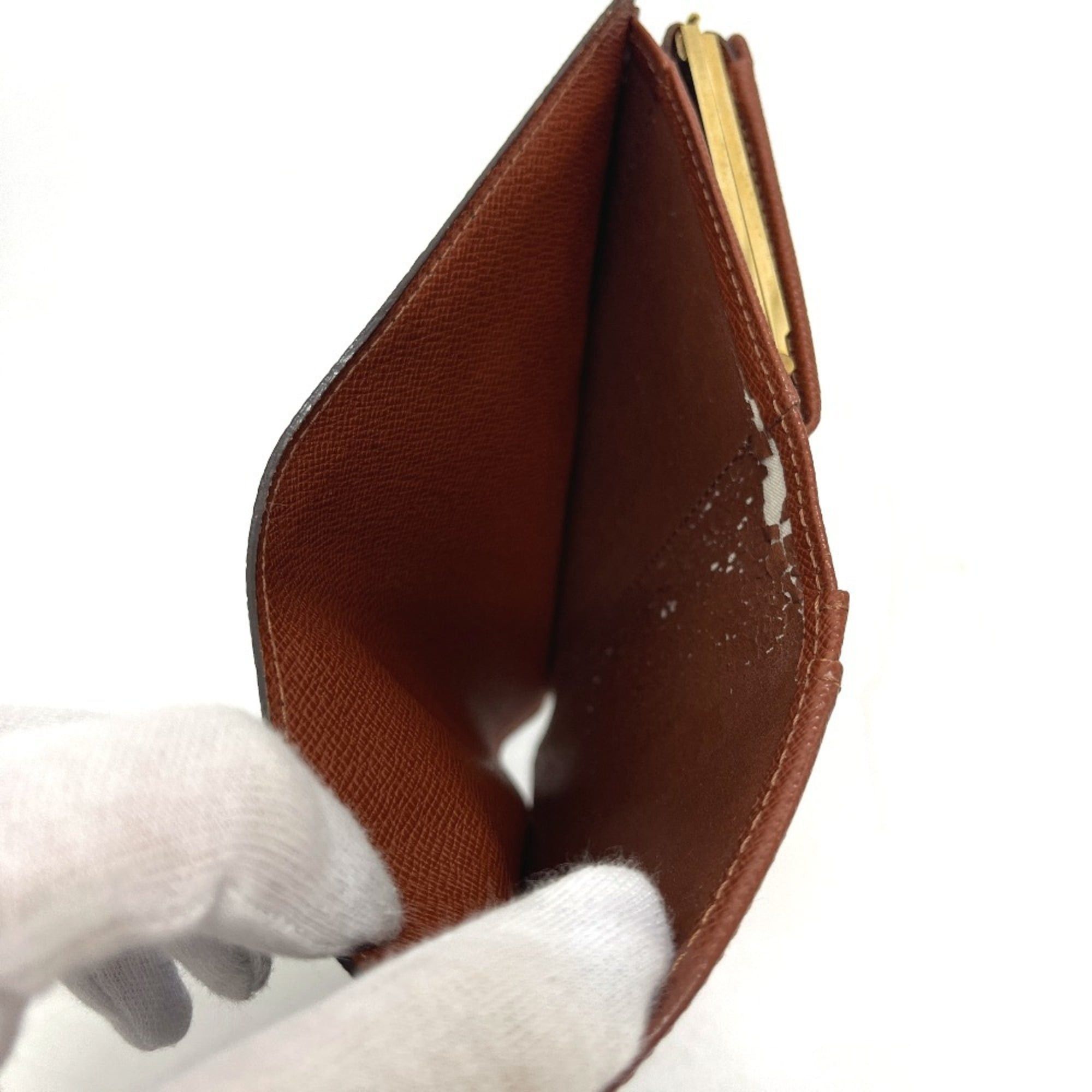 Louis Vuitton LOUIS VUITTON M61663 Monogram Portemonnaie Billet Viennois Wallet, Folding Bi-fold Canvas, Women's, Brown Size ONE SIZE - 9 Thumbnail