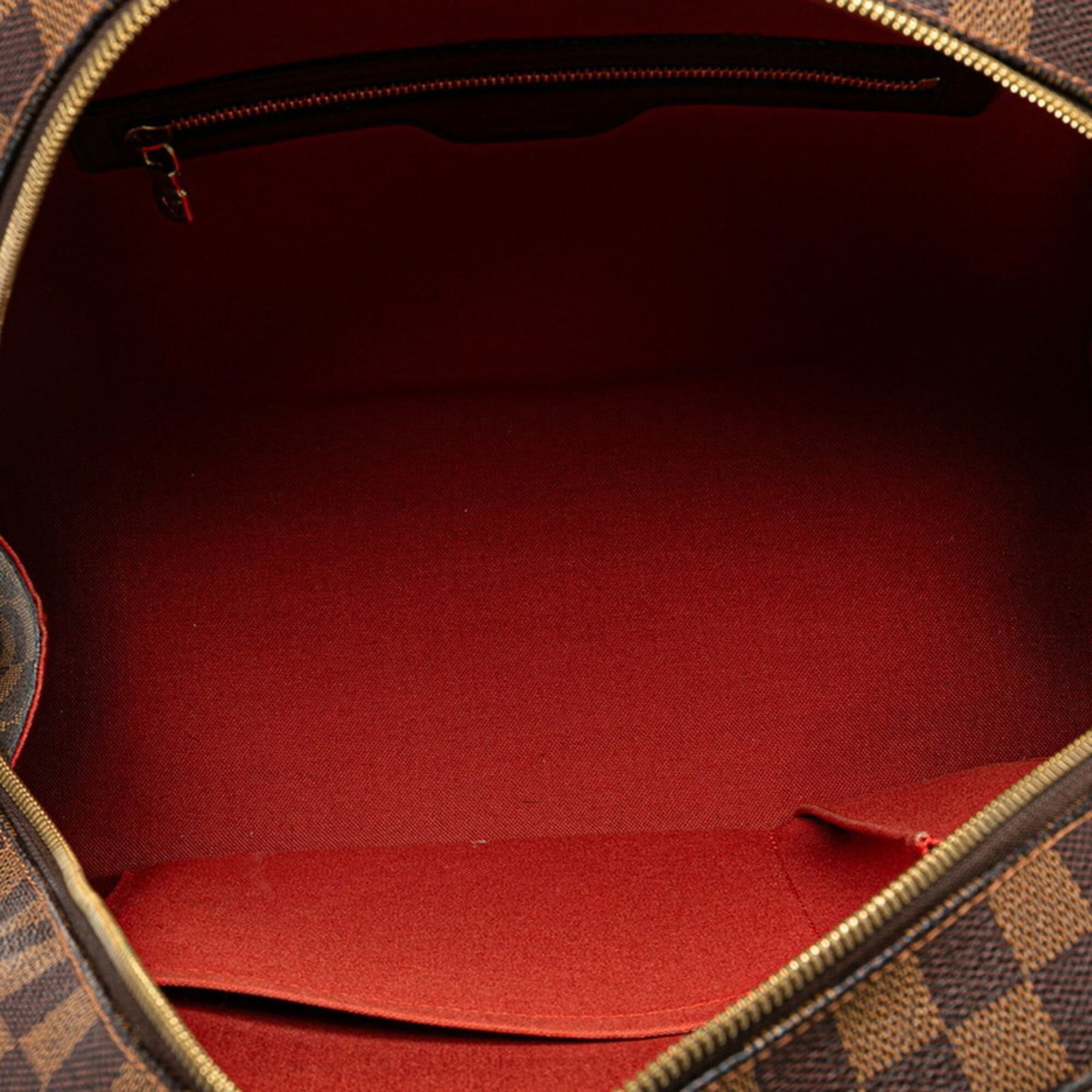 Louis Vuitton Louis Vuitton Damier Nolita Handbag N41455 Brown Leather Women's LOUIS VUITTON Size ONE SIZE - 6 Thumbnail
