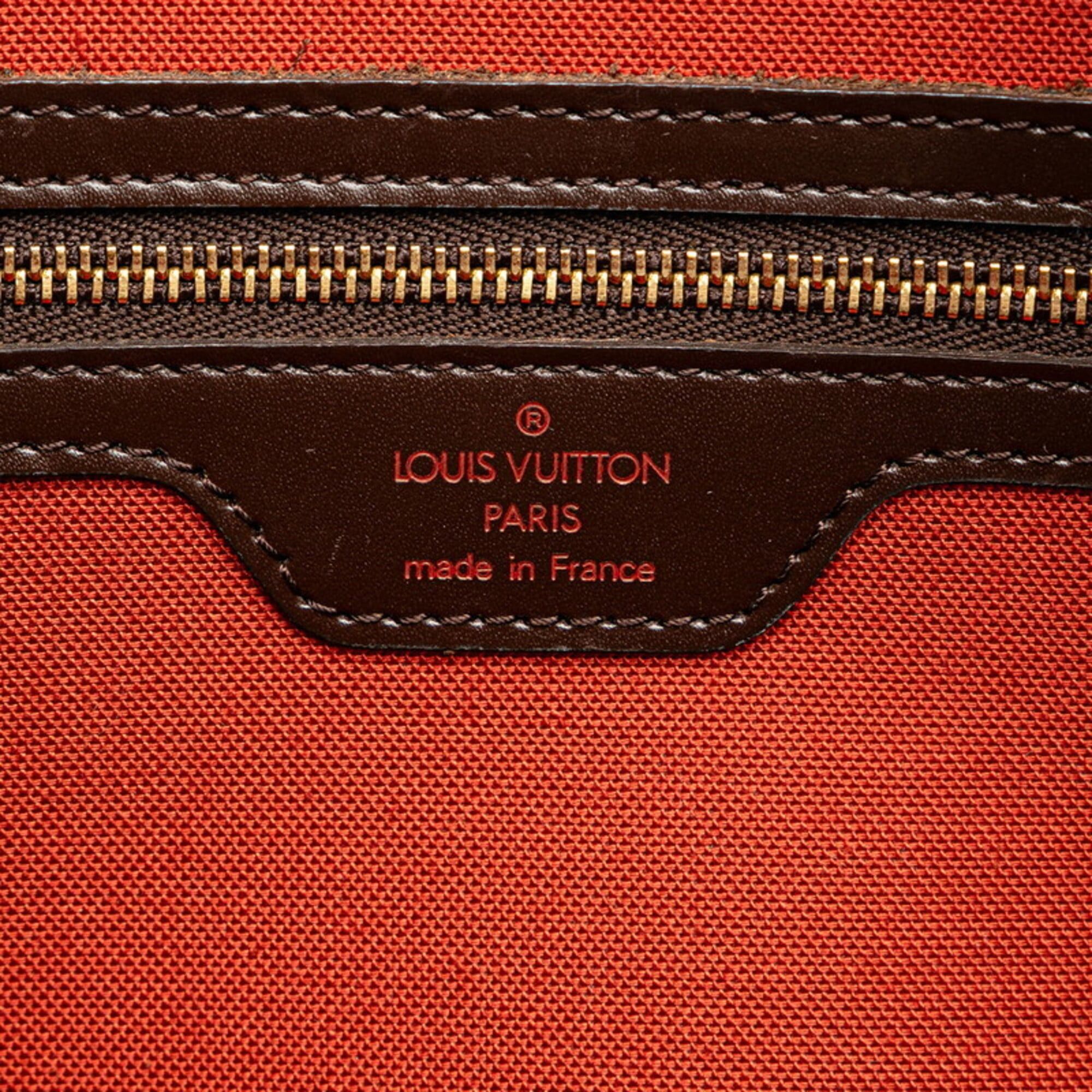 Louis Vuitton Louis Vuitton Damier Nolita Handbag N41455 Brown Leather Women's LOUIS VUITTON Size ONE SIZE - 8 Thumbnail