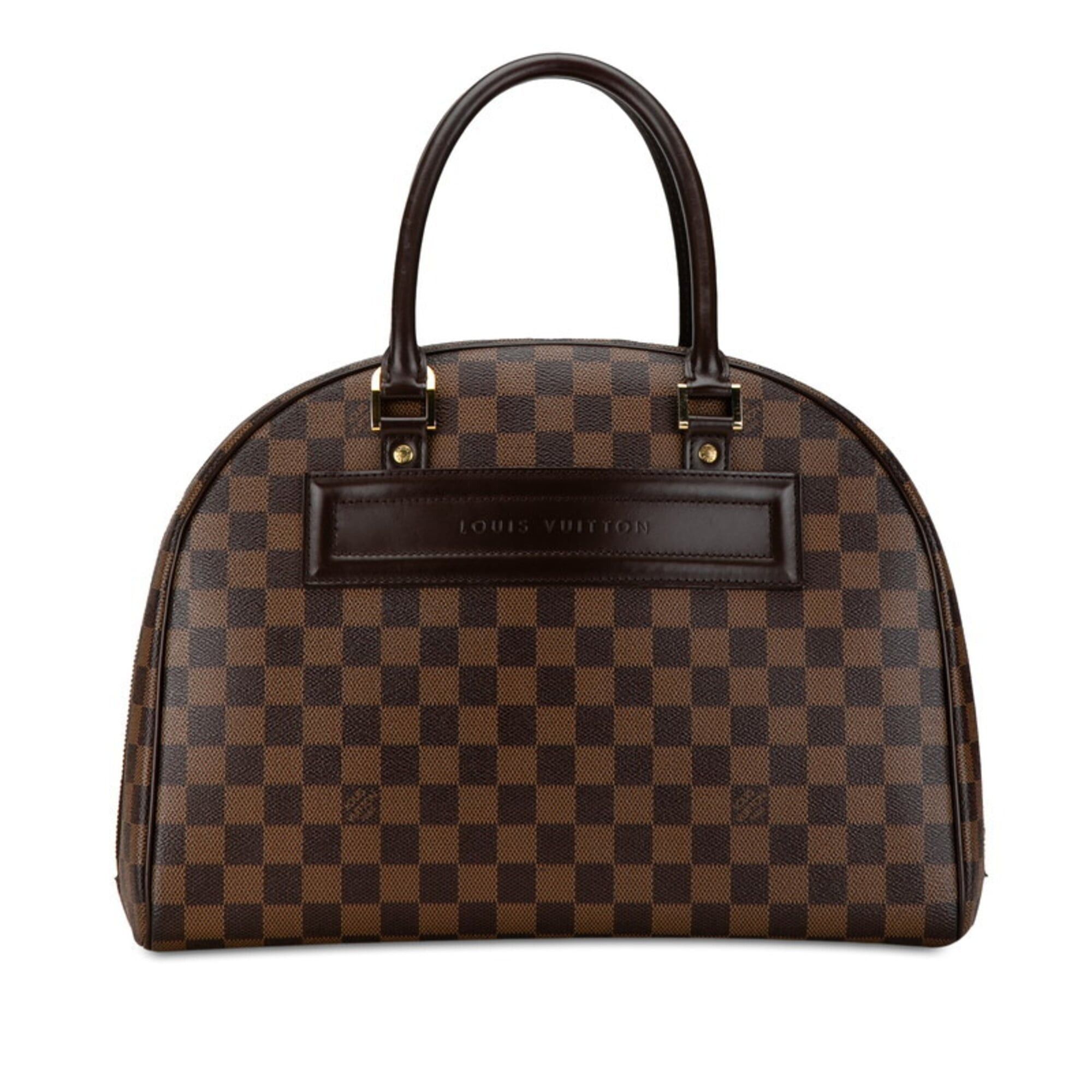 Louis Vuitton Louis Vuitton Damier Nolita Handbag N41455 Brown Leather Women's LOUIS VUITTON Size ONE SIZE - 3 Thumbnail