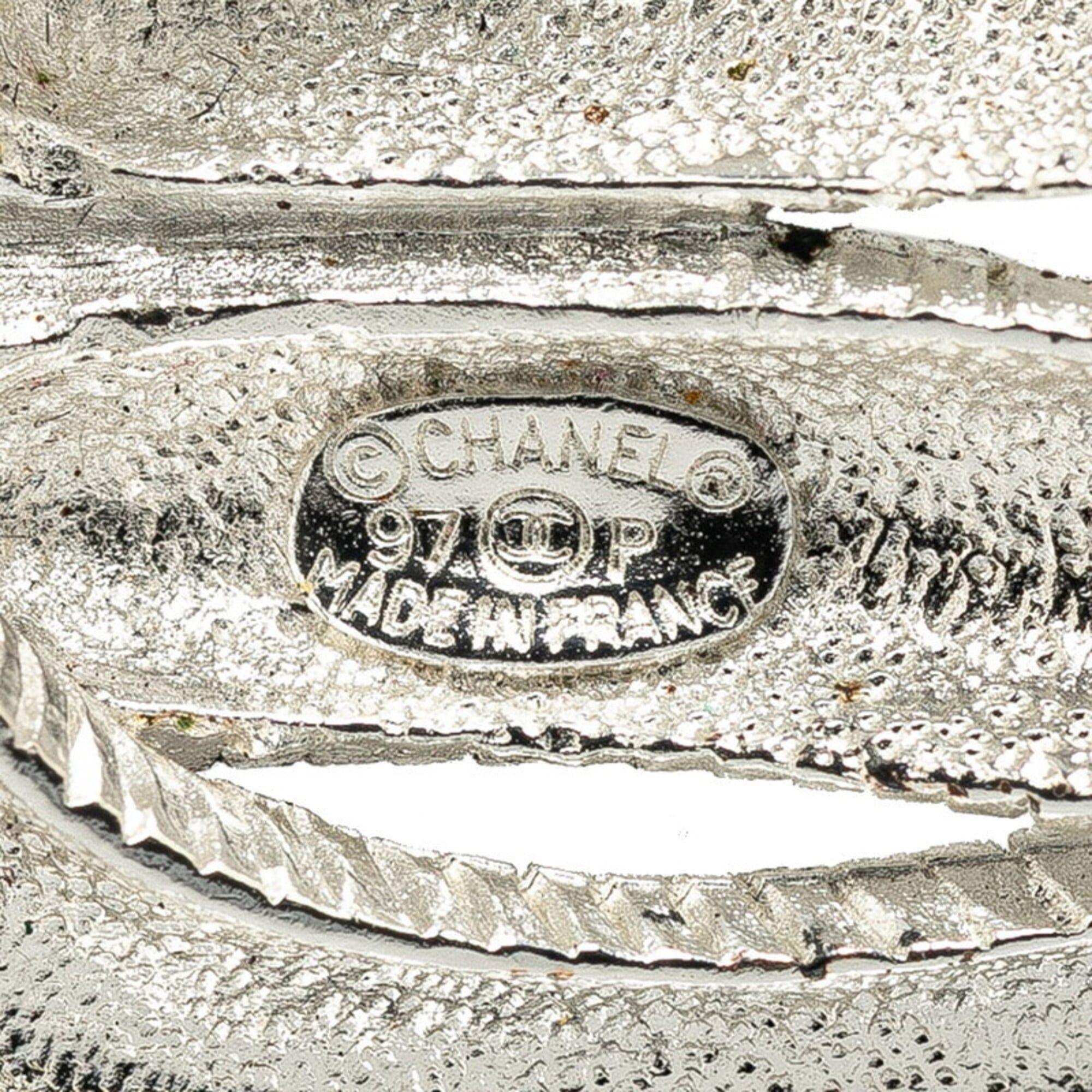 Chanel Chanel Coco Mark Vintage Brooch 97P Rope Motif Silver Metal Women's CHANEL Size ONE SIZE - 7 Thumbnail
