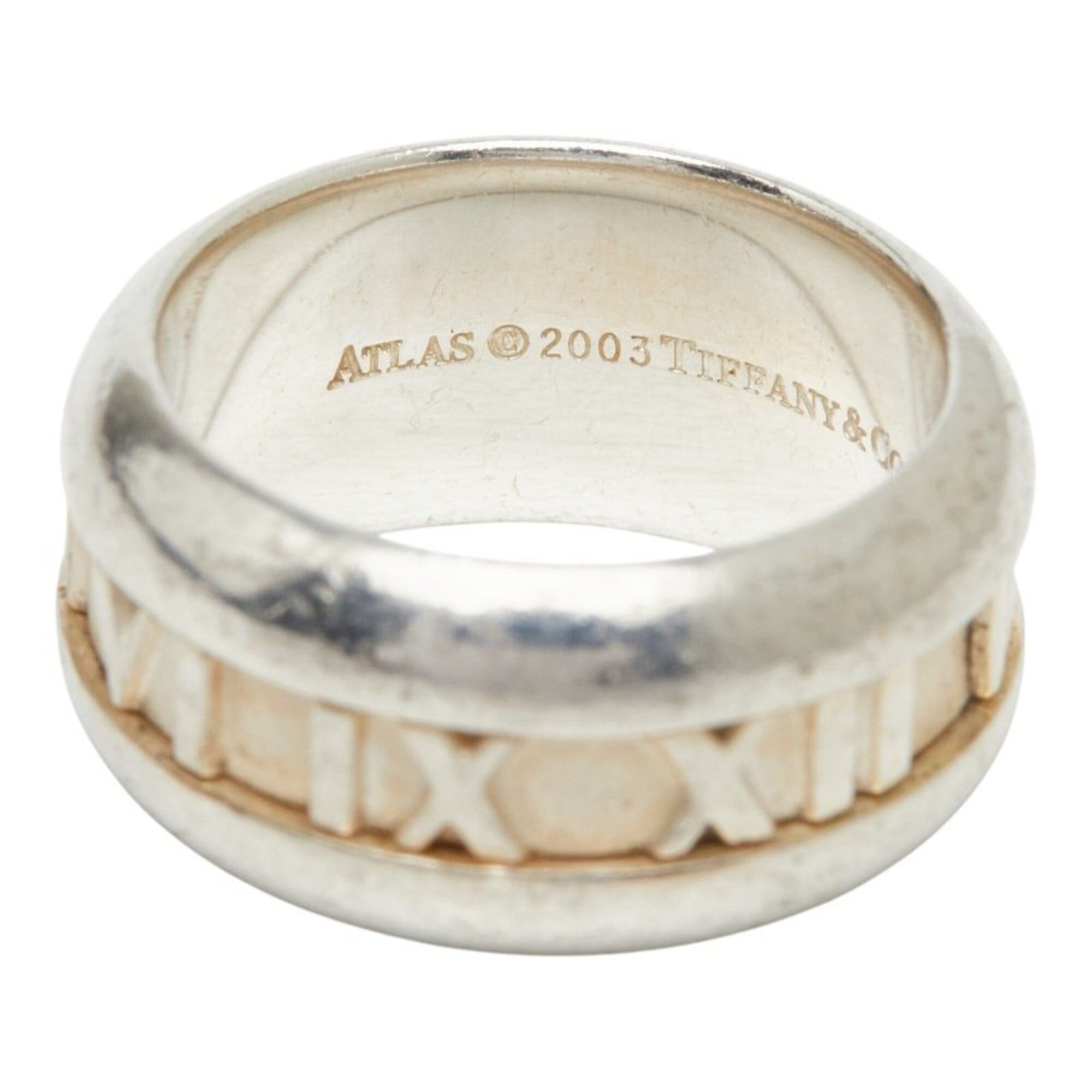 Tiffany & Co. Tiffany & Co. Atlas Ring, Sterling Silver (SV925), Women's Ring. Size ONE SIZE - 7 Thumbnail