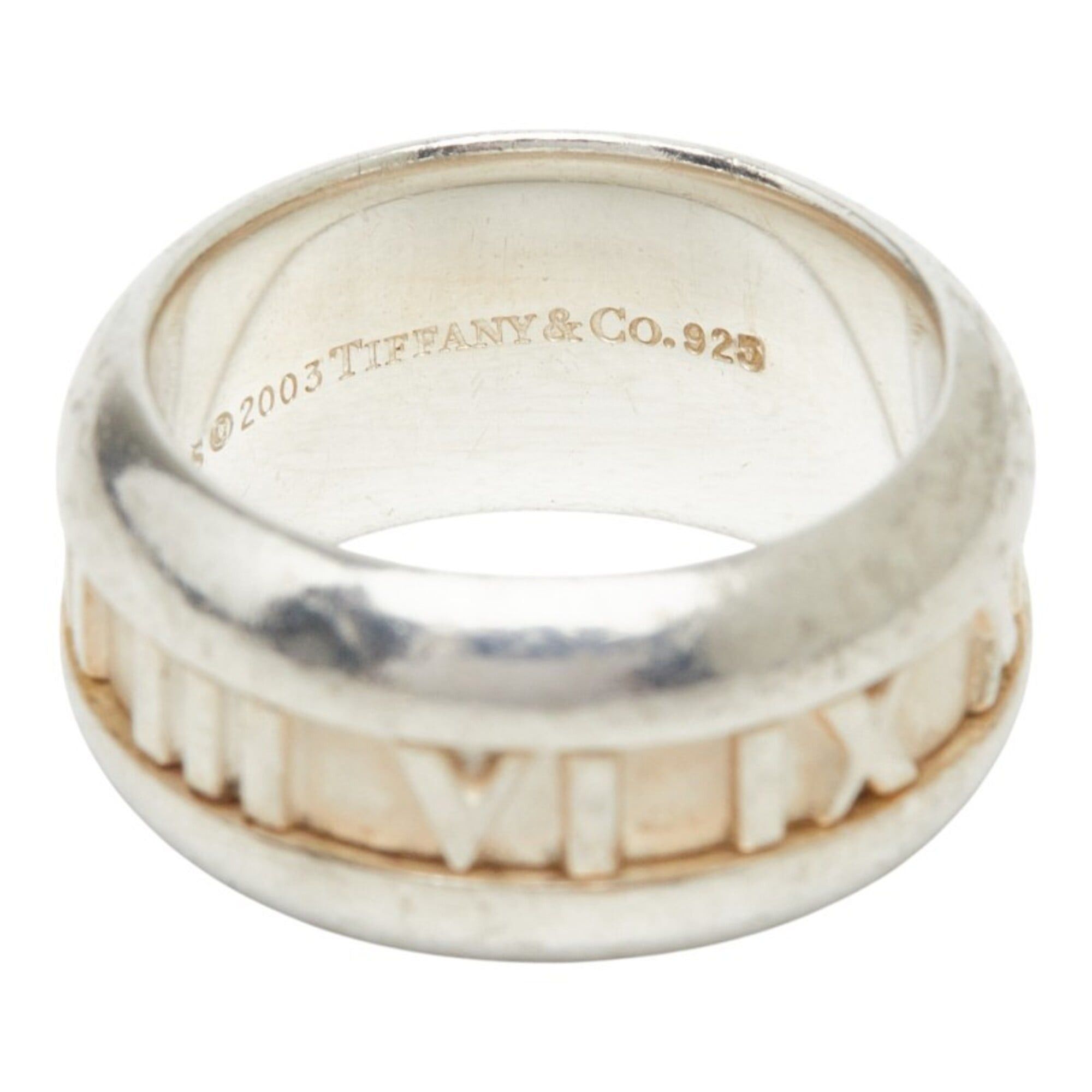 Tiffany & Co. Tiffany & Co. Atlas Ring, Sterling Silver (SV925), Women's Ring. Size ONE SIZE - 6 Thumbnail