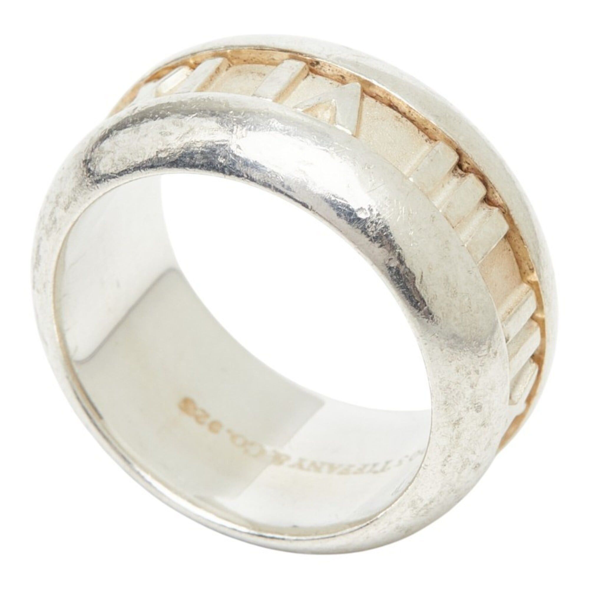 Tiffany & Co. Tiffany & Co. Atlas Ring, Sterling Silver (SV925), Women's Ring. Size ONE SIZE - 5 Thumbnail