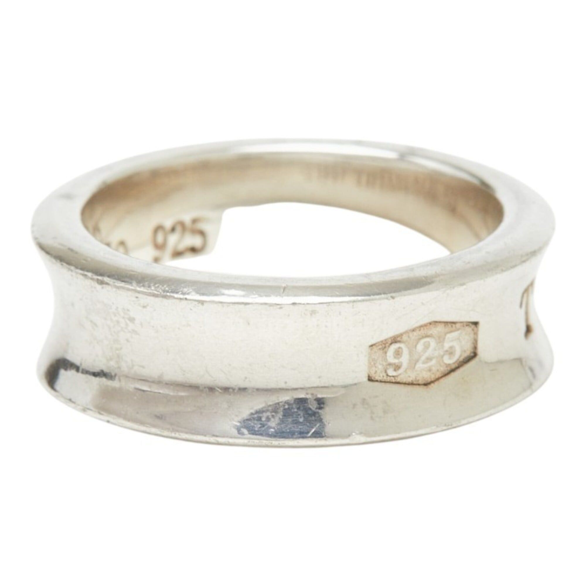 Tiffany & Co. Tiffany & Co. 1837 Narrow Ring, Sterling Silver (SV925), Women's Ring. Size ONE SIZE - 4 Thumbnail