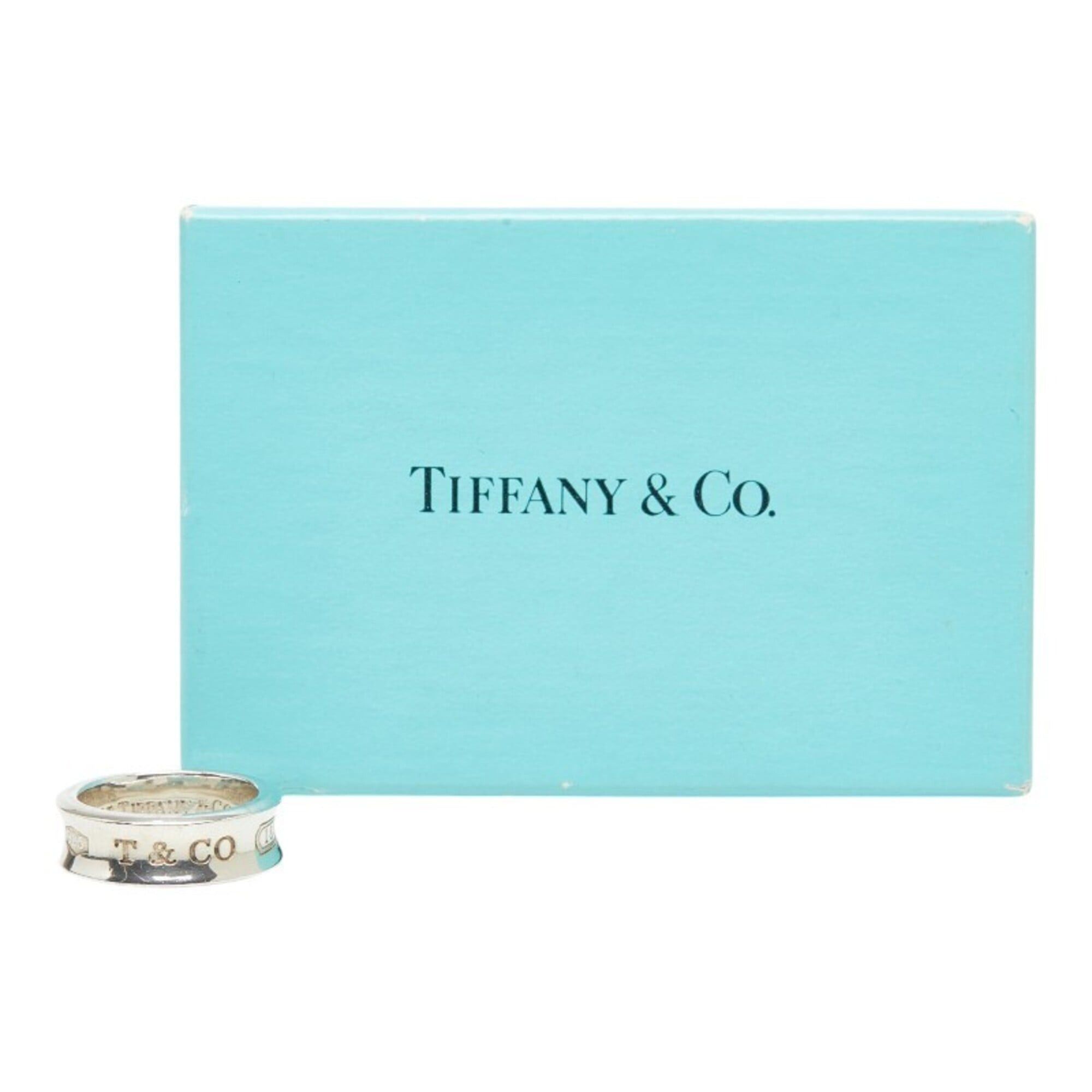 Tiffany & Co. Tiffany & Co. 1837 Narrow Ring, Sterling Silver (SV925), Women's Ring. Size ONE SIZE - 8 Thumbnail
