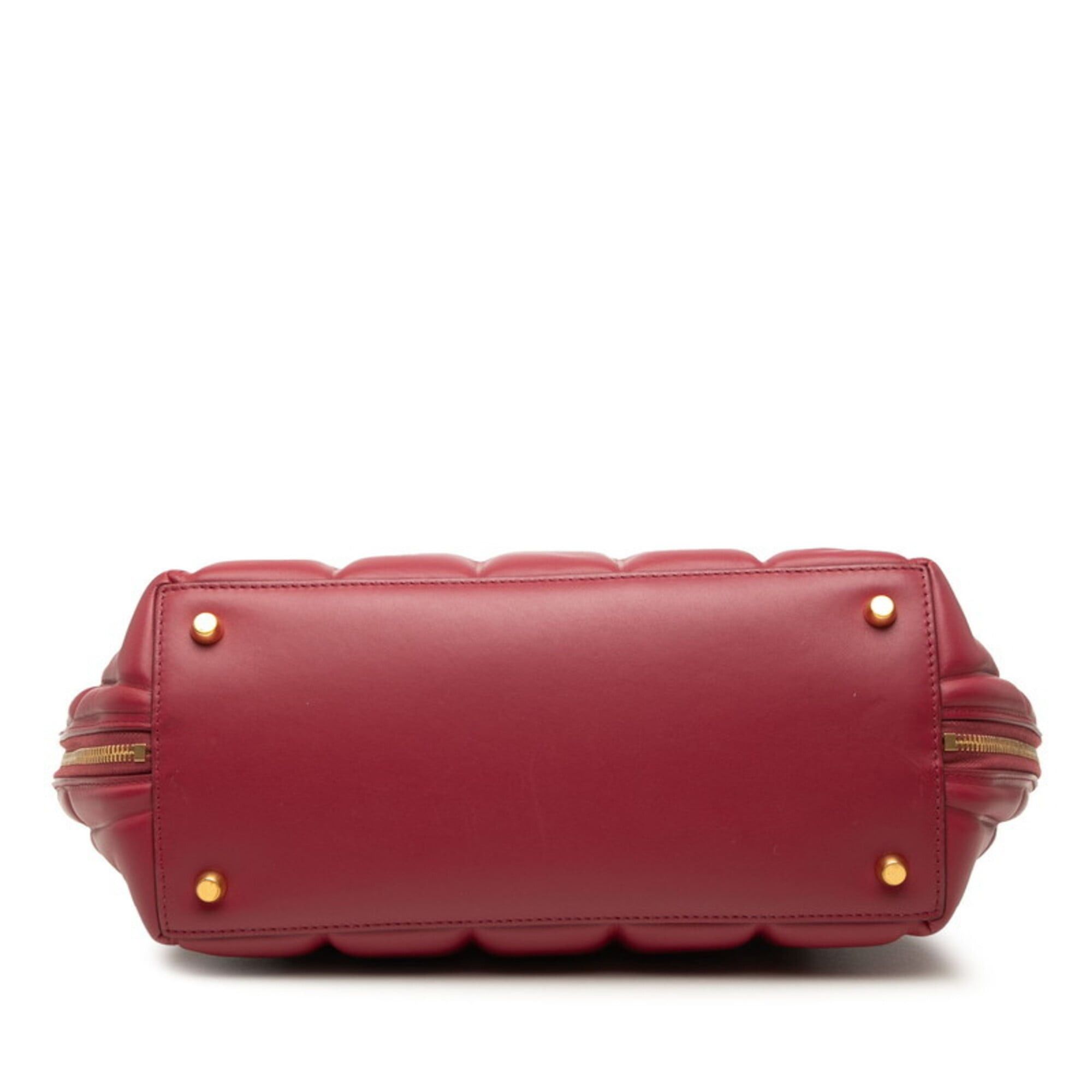 Bottega Veneta Bottega Veneta The Swoop Handbag Shoulder Bag 2-Way Red Leather Women's BOTTEGAVENETA Size ONE SIZE - 3 Thumbnail