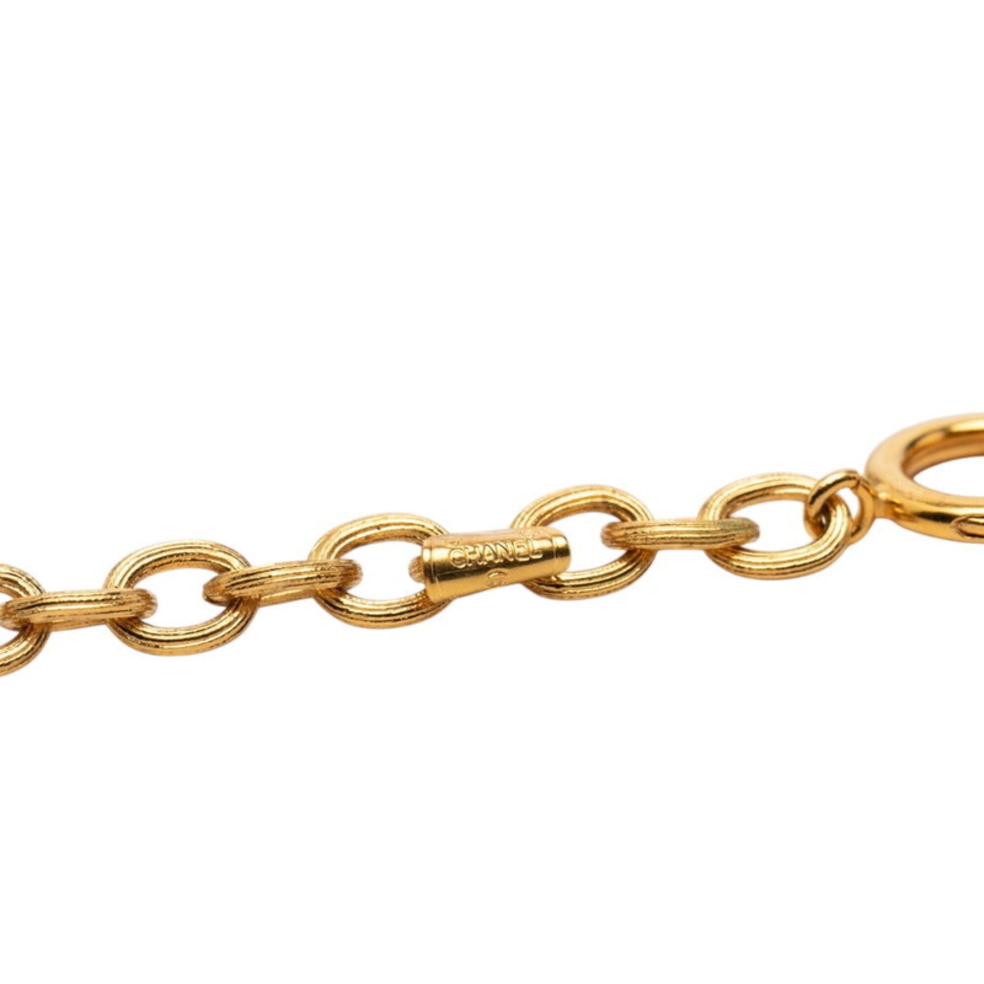 Chanel Chanel Coco Mark Lion Crown Necklace Gold Plated Women's CHANEL Size ONE SIZE - 5 Thumbnail
