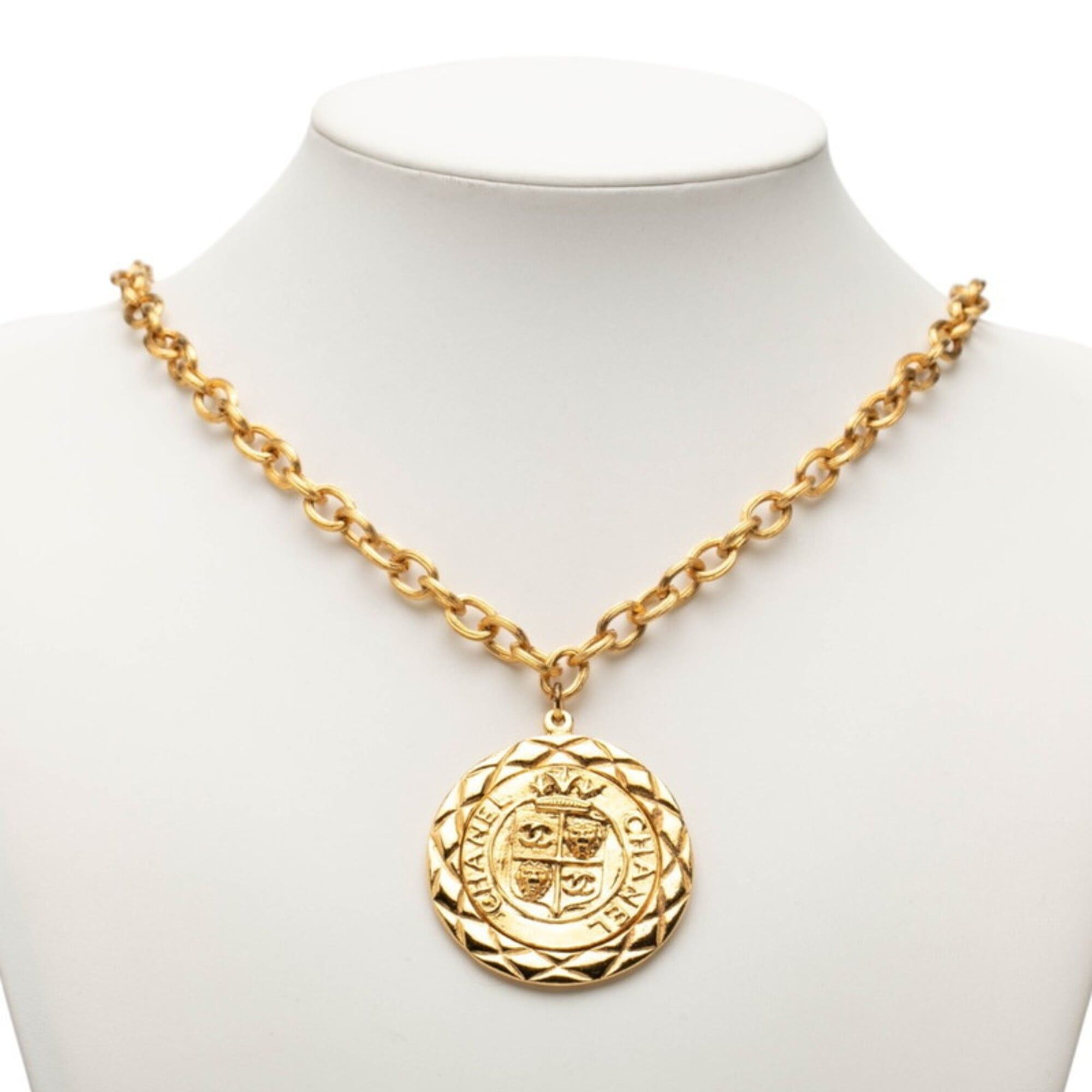 Chanel Chanel Coco Mark Lion Crown Necklace Gold Plated Women's CHANEL Size ONE SIZE - 6 Thumbnail