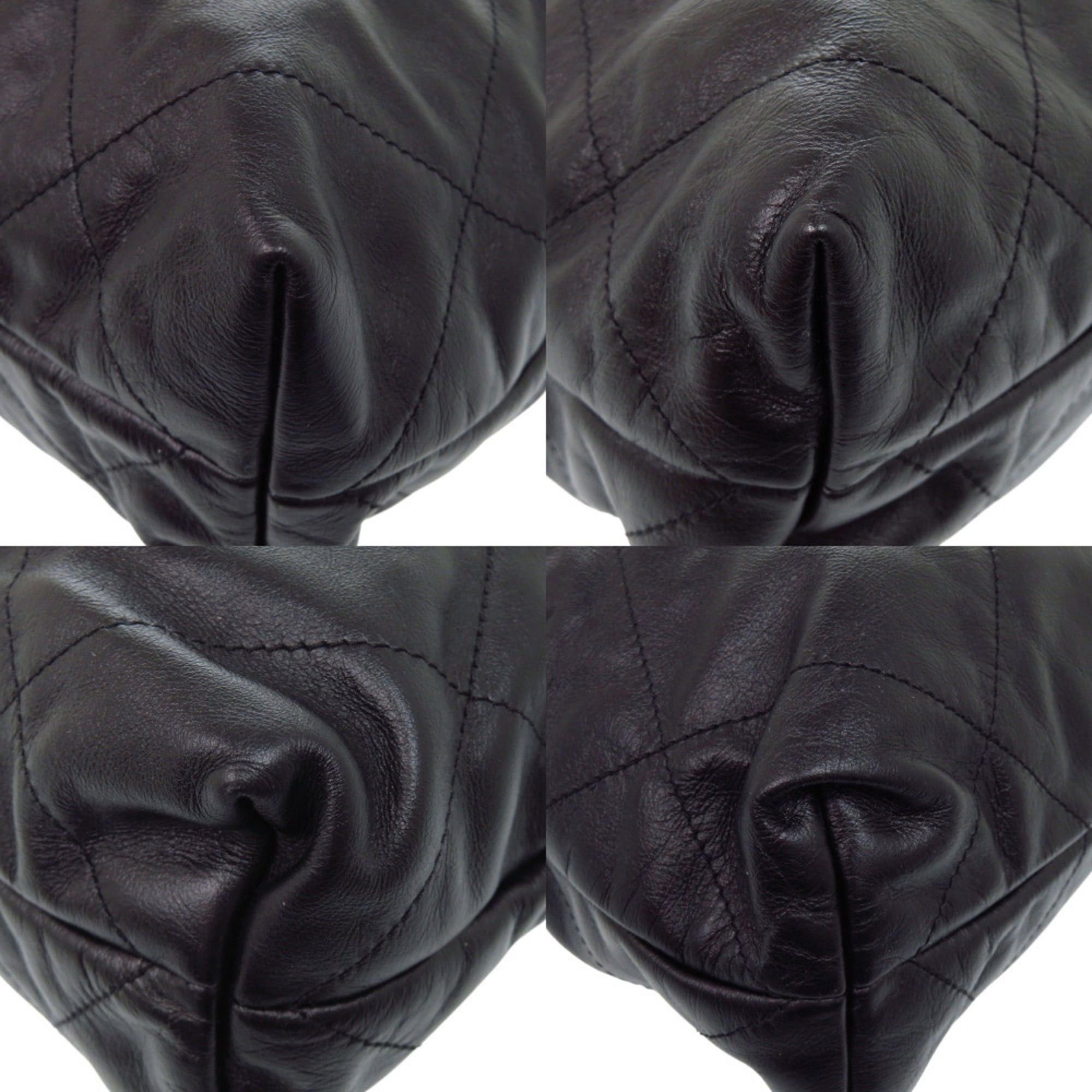 Chanel Excellent condition Chanel 22 Small Calfskin Black Shoulder Bag 0128CHANEL Size ONE SIZE - 4 Thumbnail