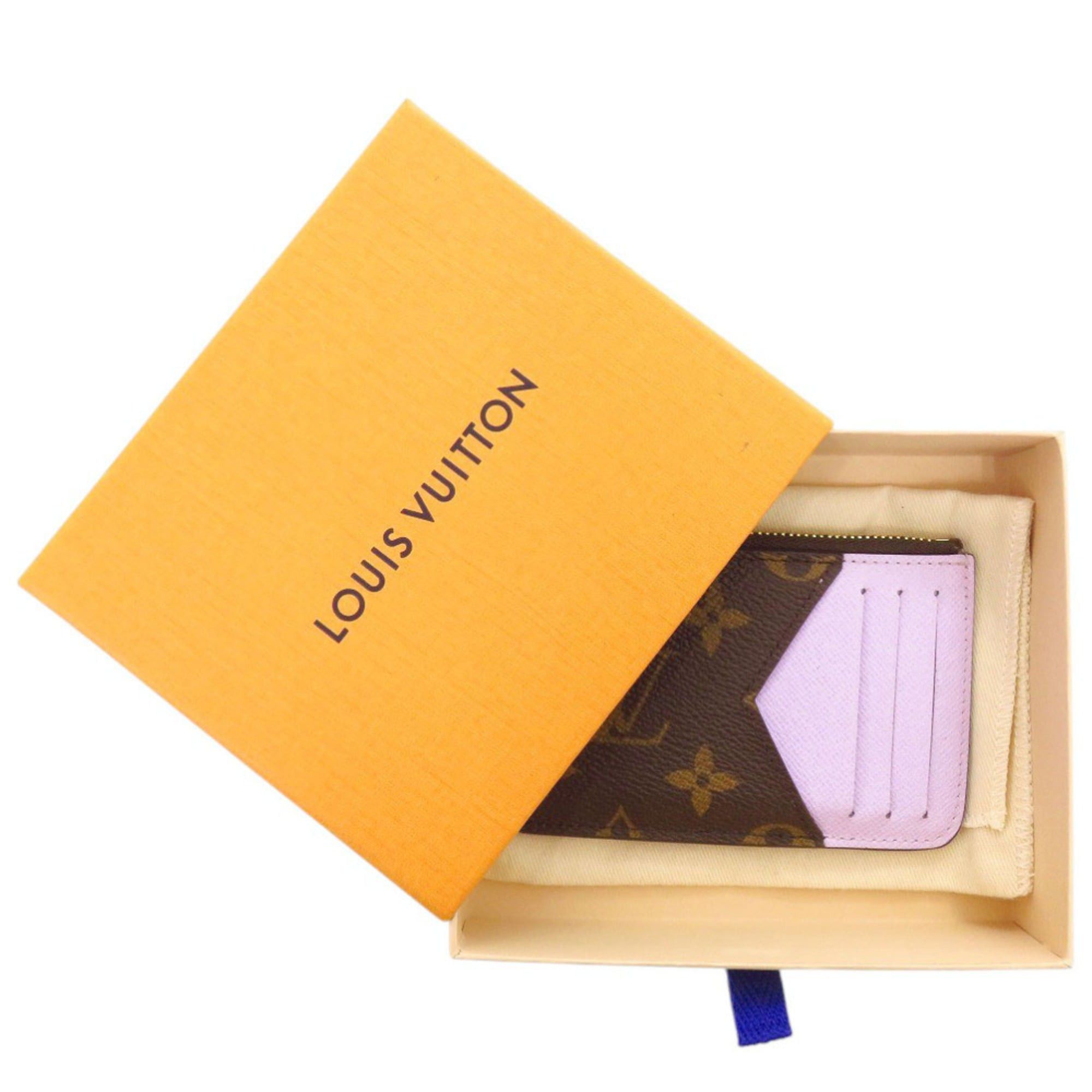 Louis Vuitton Excellent condition Louis Vuitton Portecarte Romy Monogram M82938 Lilac business card holder/card case wallet LV 0419LOUIS VUITTON Size ONE SIZE - 2 Thumbnail