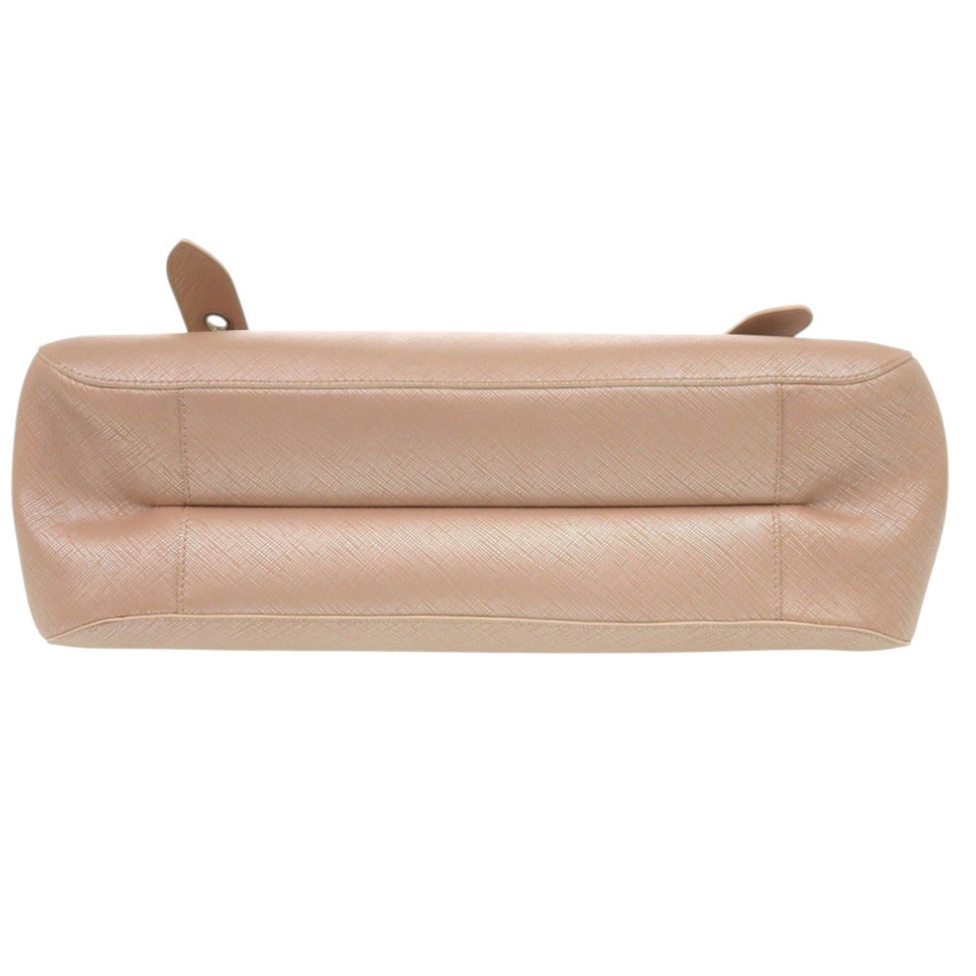 Salvatore Ferragamo Excellent condition Salvatore Ferragamo Gancini 21 5322 Leather Pink Handbag 0346Salvatore Size ONE SIZE - 3 Thumbnail