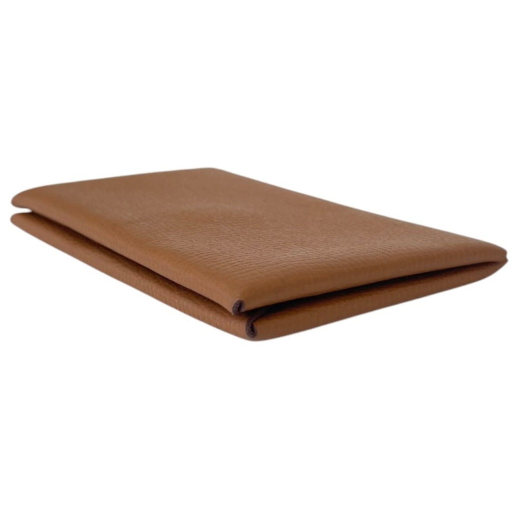 Hermes HERMES Calvi Veau Epsom Business Card Holder/Card Case/Pass Case with X Stamp, Brown, Men's/Women's Size ONE SIZE - 3 Thumbnail