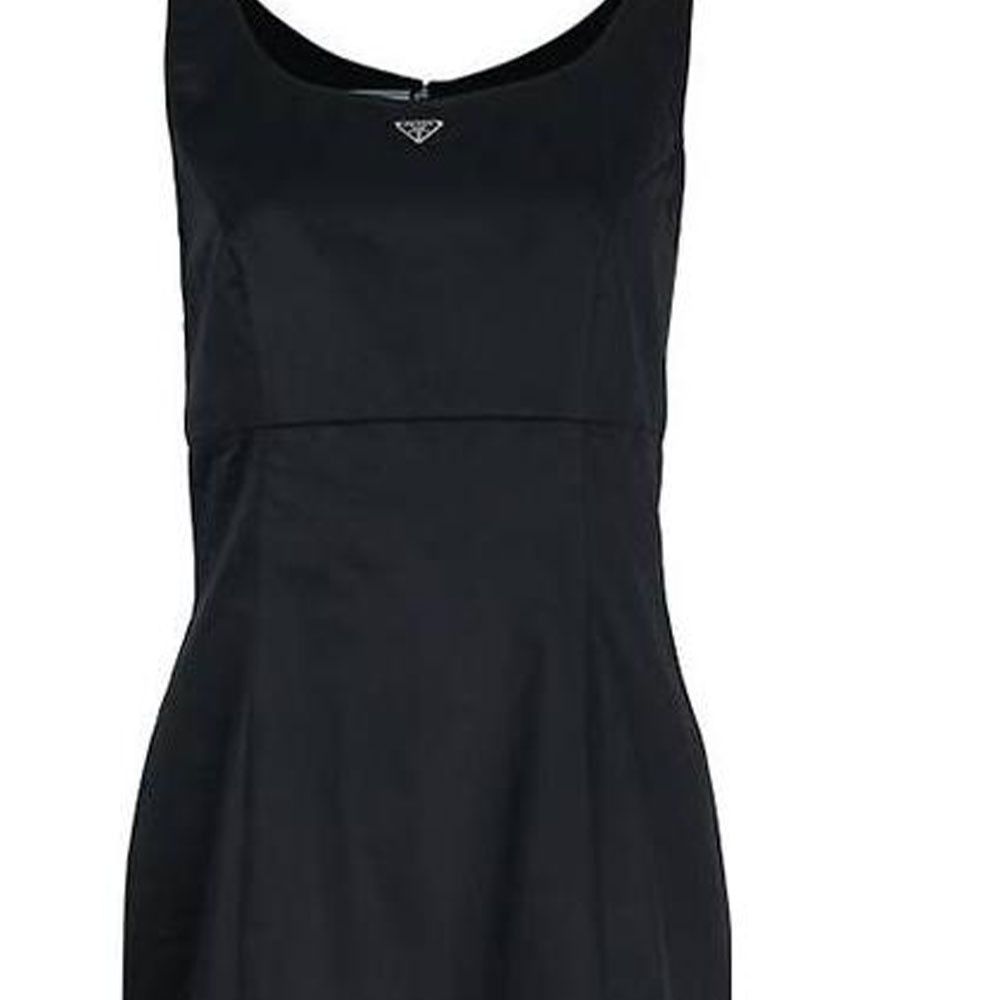 Prada Prada Triangle Logo Sleeveless Mini Dress Size 42 Size M / US 6-8 / IT 42-44 - 11 Thumbnail