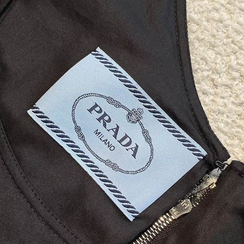 Prada Prada Triangle Logo Sleeveless Mini Dress Size 42 Size M / US 6-8 / IT 42-44 - 3 Thumbnail