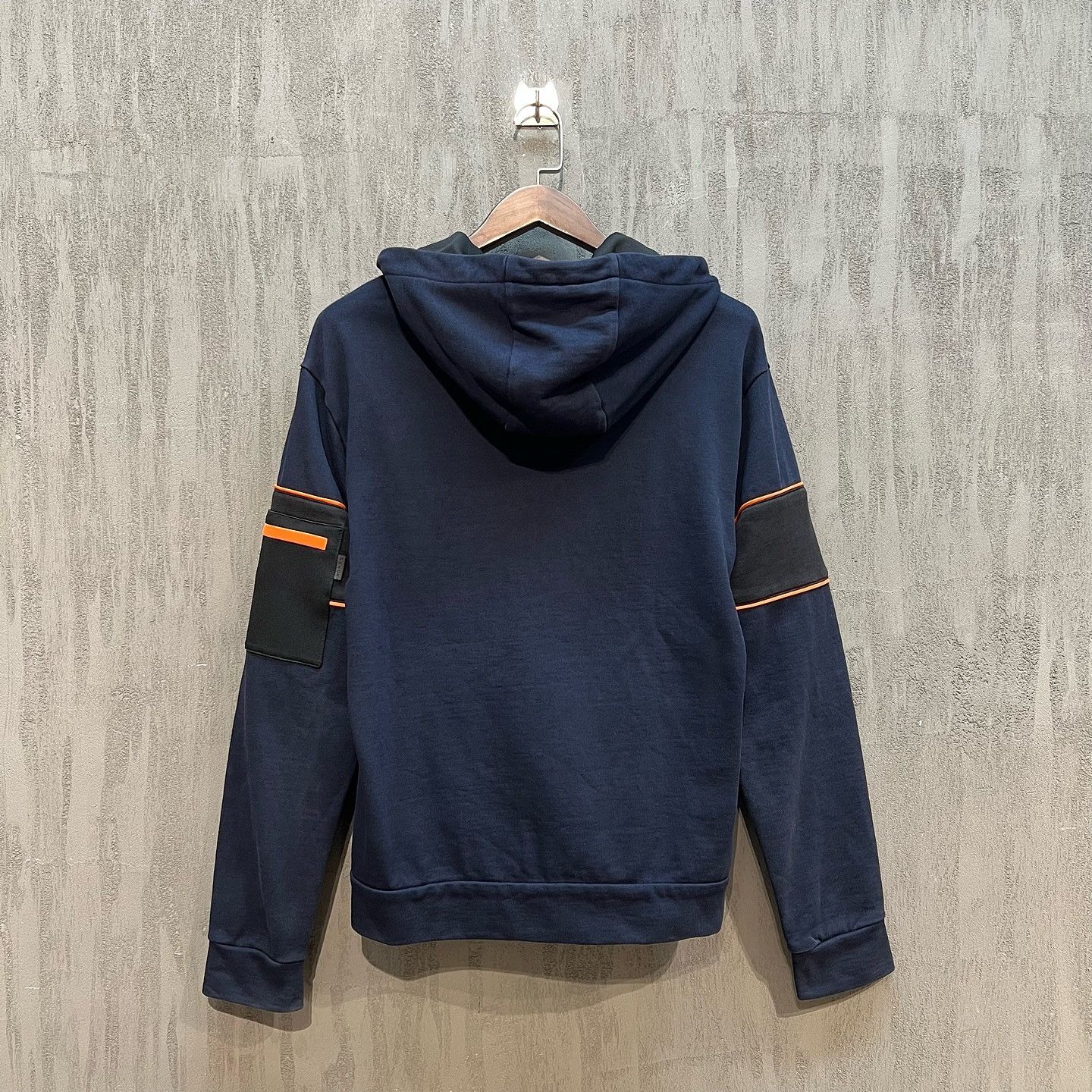 Prada Prada Zip Up Hoodie Blue Size M Size US M / EU 48-50 / 2 - 2 Thumbnail