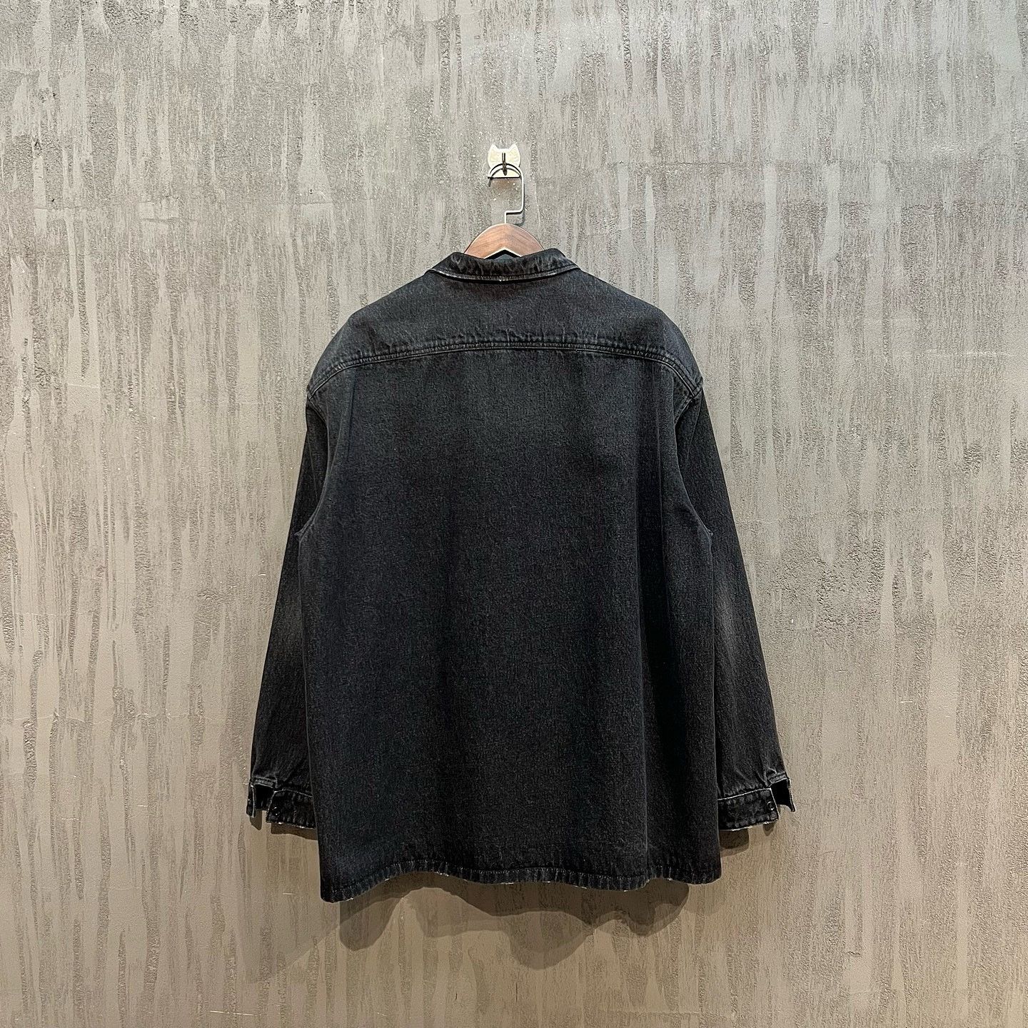 Prada Prada Triangle Logo Denim Jacket Size XL Size US XL / EU 56 / 4 - 2 Thumbnail