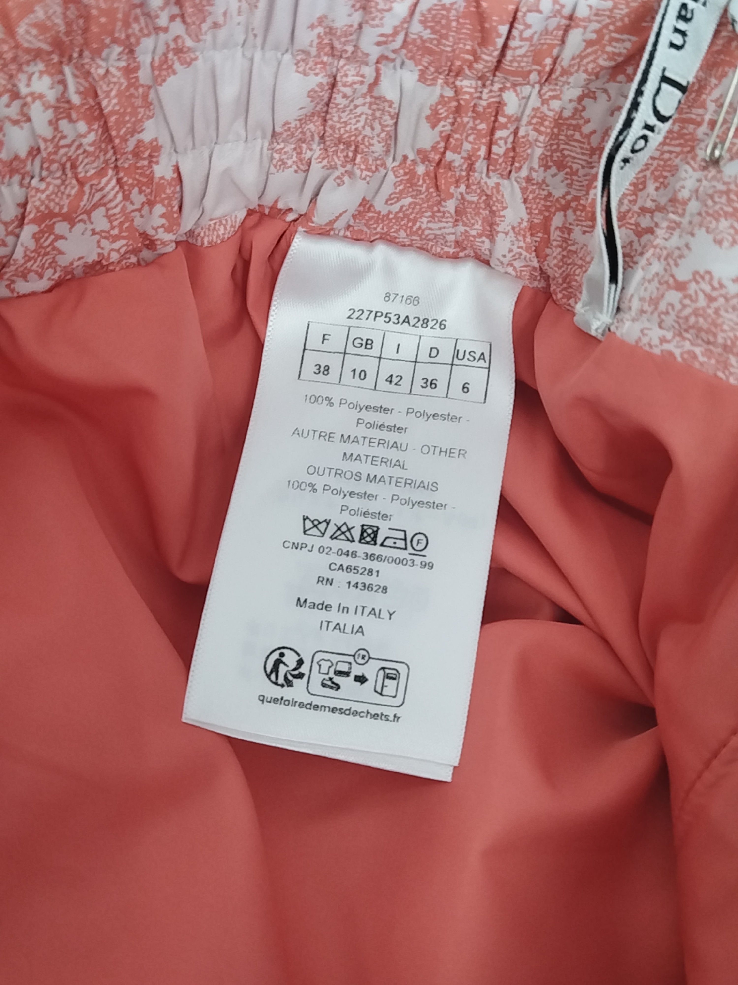 Dior Dior Dioriviera Printed Shorts Size 38 Size 27" / US 4 / IT 40 - 4 Thumbnail