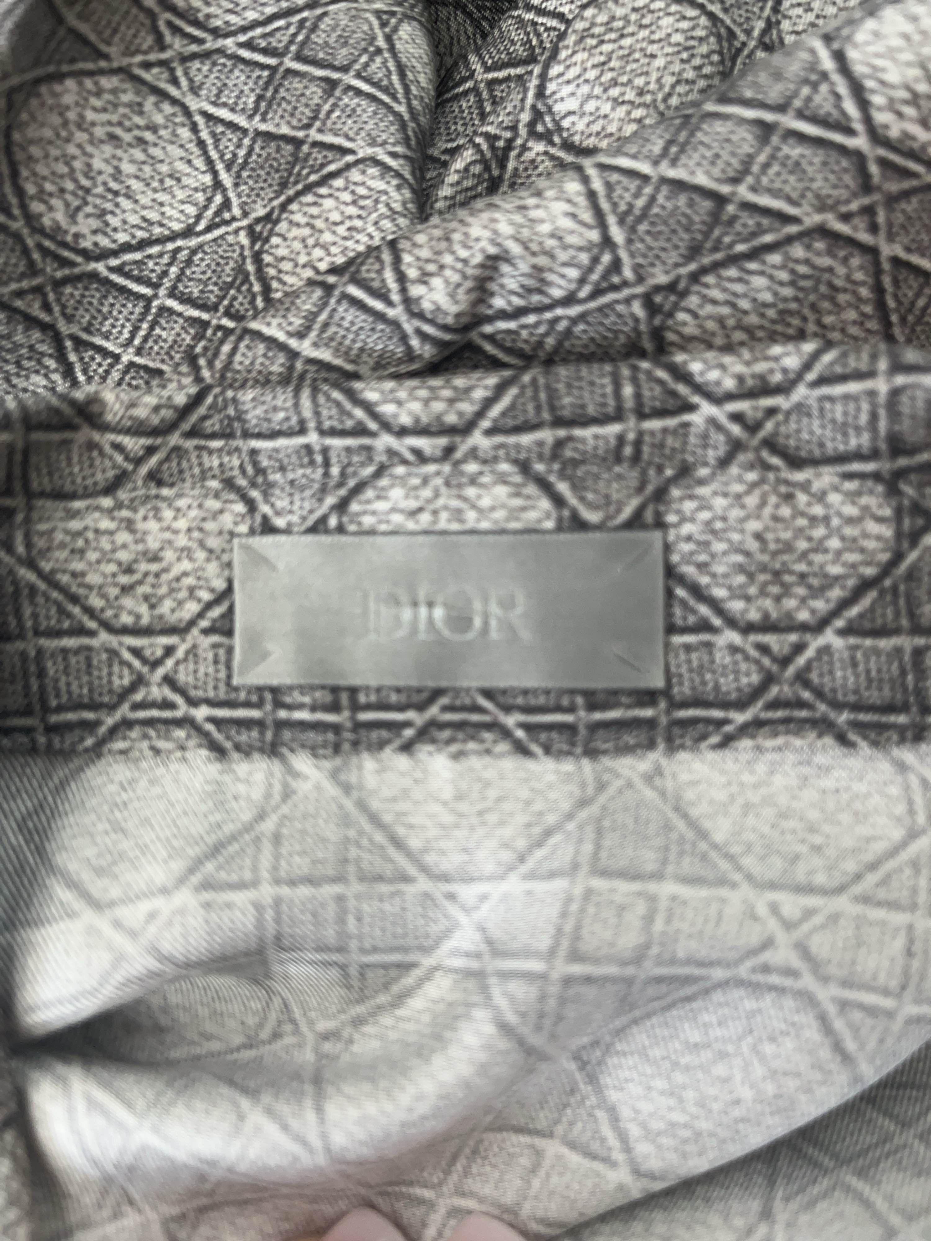 Dior Dior Patterned Silk Short Sleeve Shirt Size S Size US S / EU 44-46 / 1 - 3 Thumbnail
