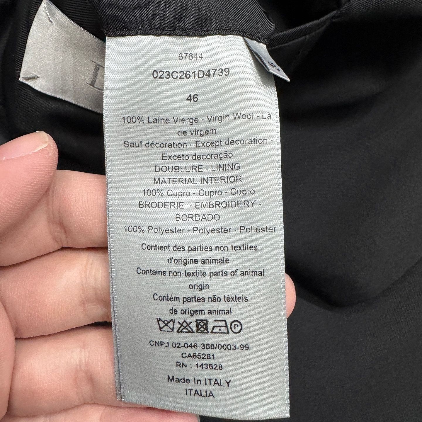 Dior Dior Star Embroidered Double Breasted Blazer Size 36R Size 36R - 4 Thumbnail