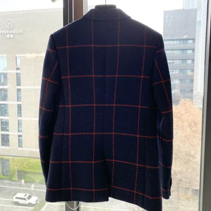 Dior Dior Checked Wool Blazer Size 34 Size XS / US 0-2 / IT 36-38 - 2 Thumbnail