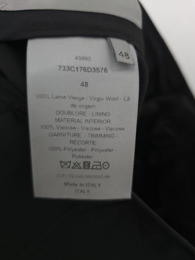 Dior Dior Bee Embroidered Formal Trousers Size 32 Size 38R - 4 Thumbnail