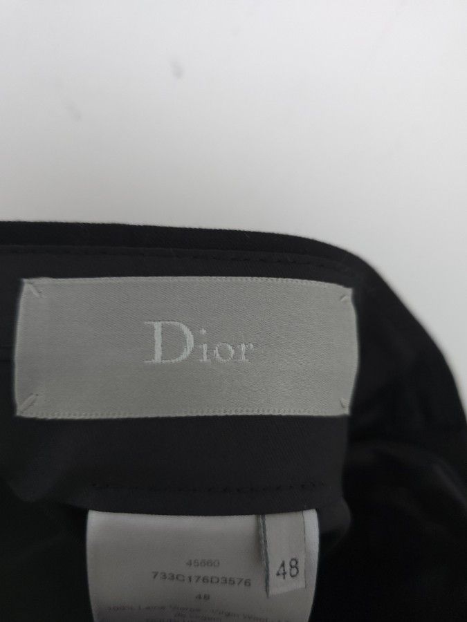 Dior Dior Bee Embroidered Formal Trousers Size 32 Size 38R - 3 Thumbnail