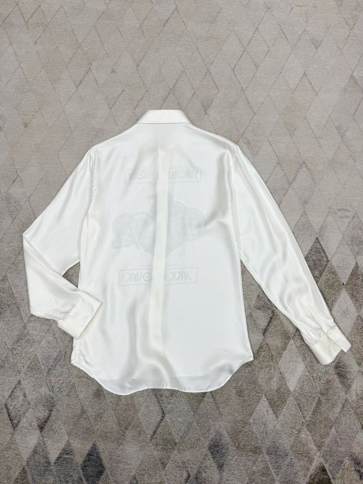 Dior Dior Jack Kerouac Visions of Cody Silk Shirt US M Size US M / EU 48-50 / 2 - 2 Thumbnail
