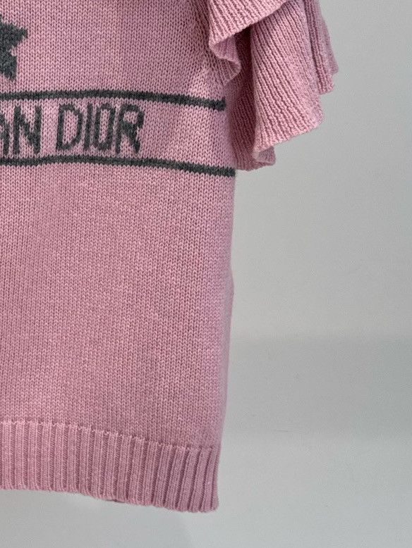 Dior Christian Dior Ruffled Star Logo Cashmere Sweater Size FR 40 Size M / US 6-8 / IT 42-44 - 5 Thumbnail