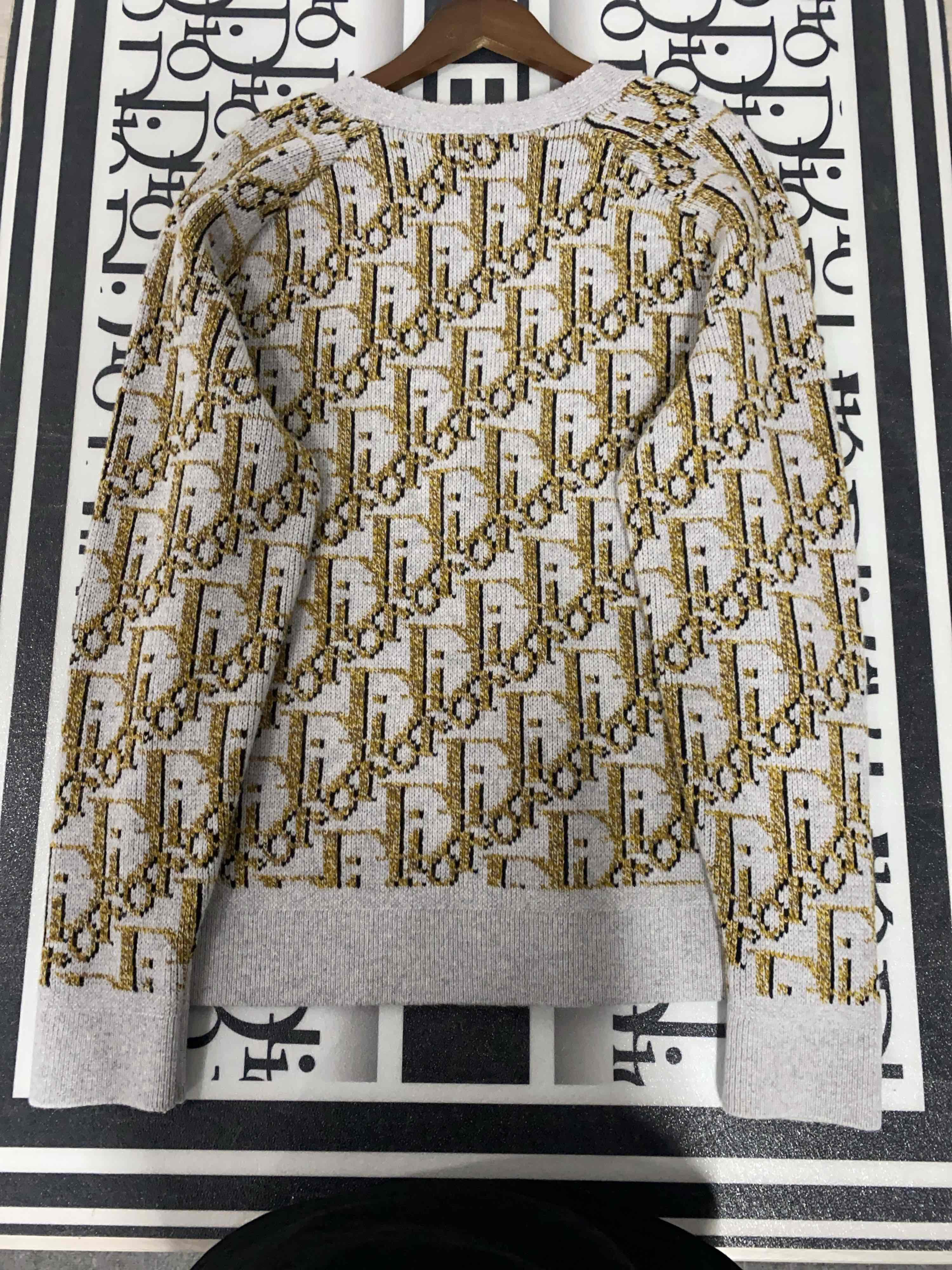 Dior Dior Oblique Monogram Cardigan XL Size US XL / EU 56 / 4 - 2 Thumbnail