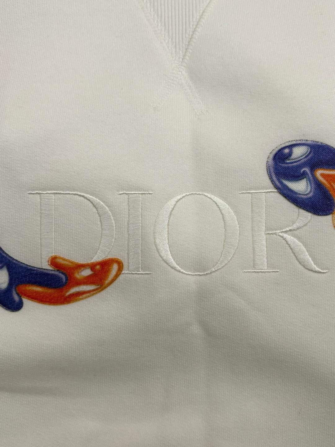 Dior Dior x Kenny Scharf Logo Sweatshirt Size M Size US M / EU 48-50 / 2 - 5 Thumbnail