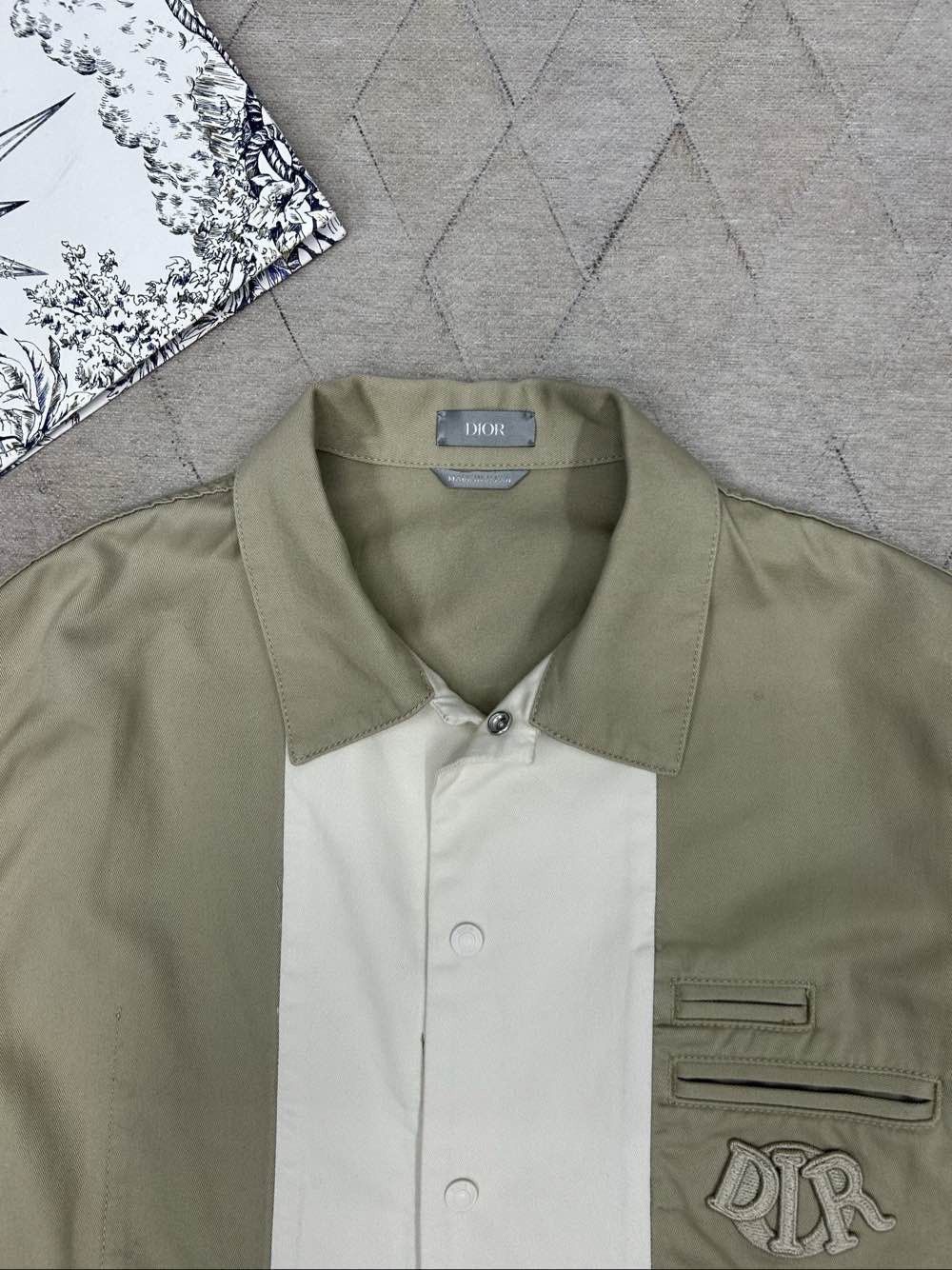 Dior DIOR Two-Tone Coach Jacket Size M Size US M / EU 48-50 / 2 - 3 Thumbnail