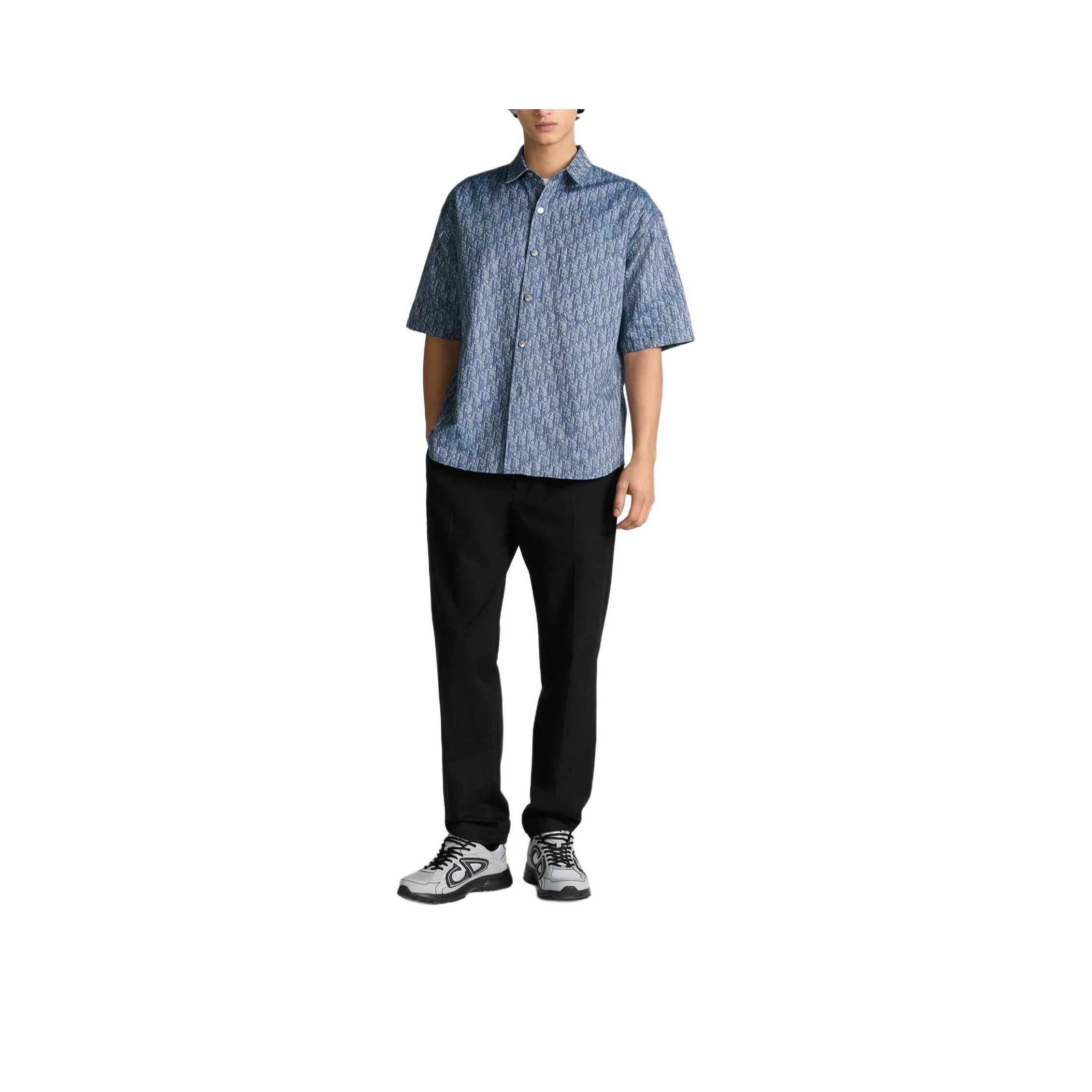 Dior Dior Oblique Short Sleeve Shirt Size M Size US XXS / EU 40 - 5 Thumbnail