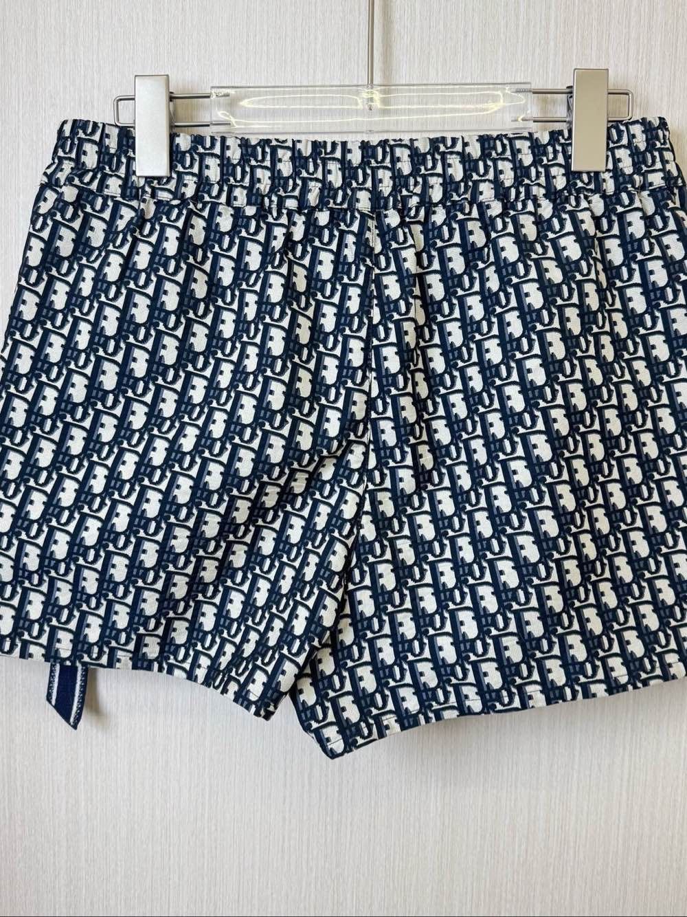 Dior Dior Oblique Print Technical Taffeta Shorts Size 36 Size 26" / US 2 / IT 38 - 2 Thumbnail