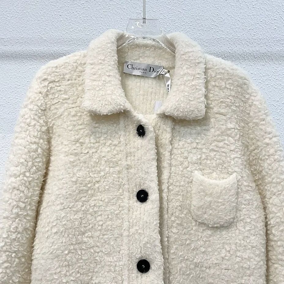 Dior Dior Teddy Wool Blend Logo Jacket Size M Size M / US 6-8 / IT 42-44 - 6 Thumbnail