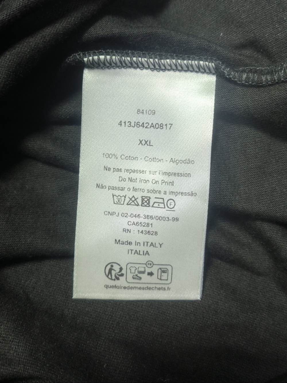 Dior Dior Logo Print Long Sleeve T-Shirt Size XXL Size US XXL / EU 58 / 5 - 4 Thumbnail