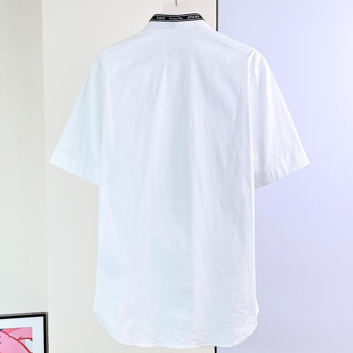 Dior Dior Logo Collar Shirt Size 38 Size US S / EU 44-46 / 1 - 2 Thumbnail