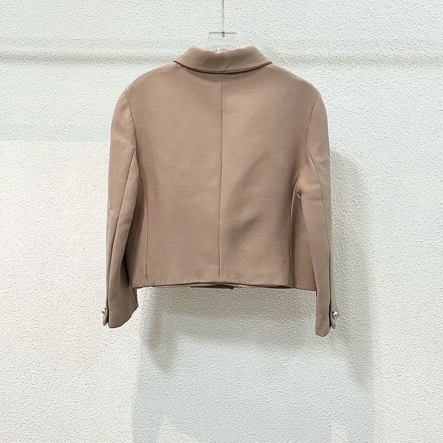 Dior Dior Wool Silk Blend Jacket Size 40 Size M / US 6-8 / IT 42-44 - 2 Thumbnail
