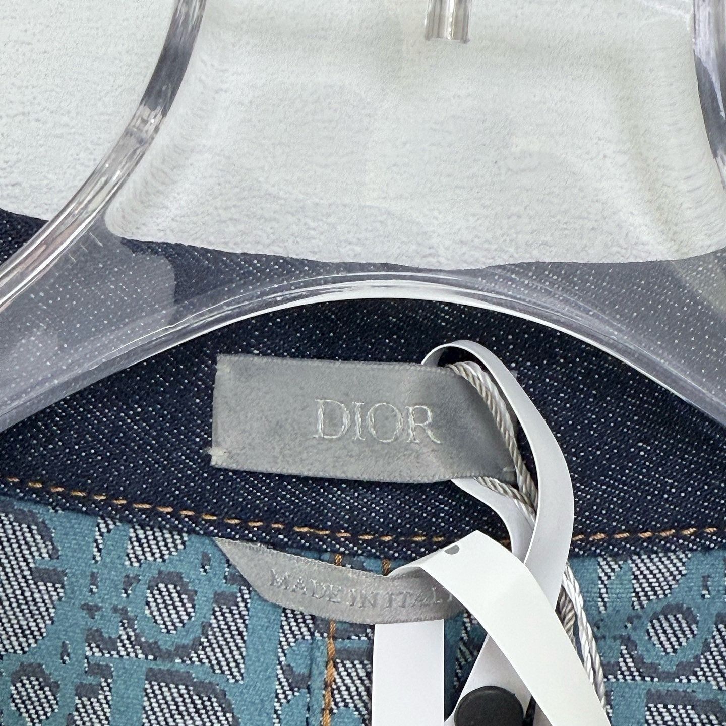 Dior Dior Oblique Lining Denim Shirt Size 54 Size US L / EU 52-54 / 3 - 3 Thumbnail